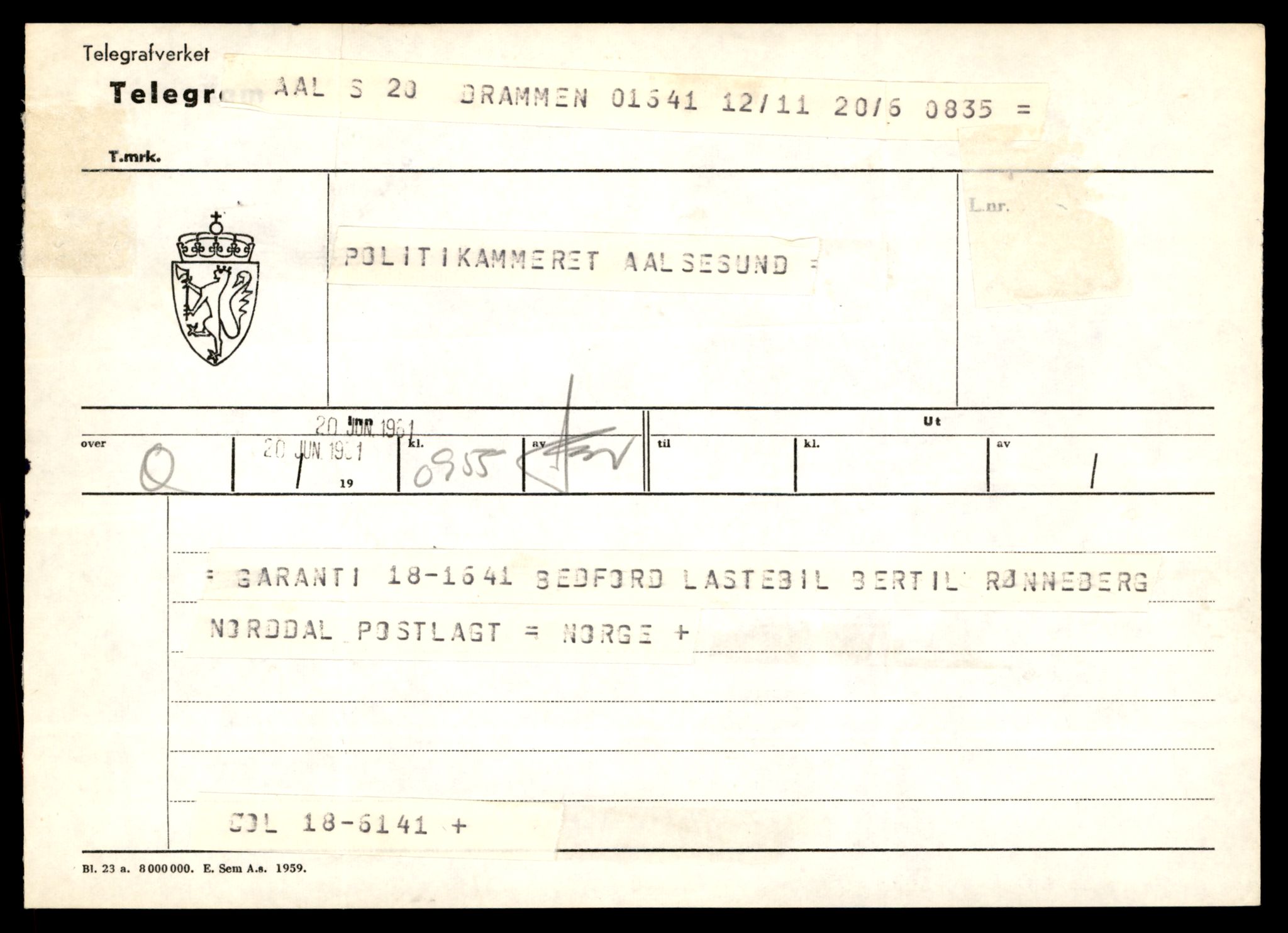 Møre og Romsdal vegkontor - Ålesund trafikkstasjon, AV/SAT-A-4099/F/Fe/L0036: Registreringskort for kjøretøy T 12831 - T 13030, 1927-1998, s. 375