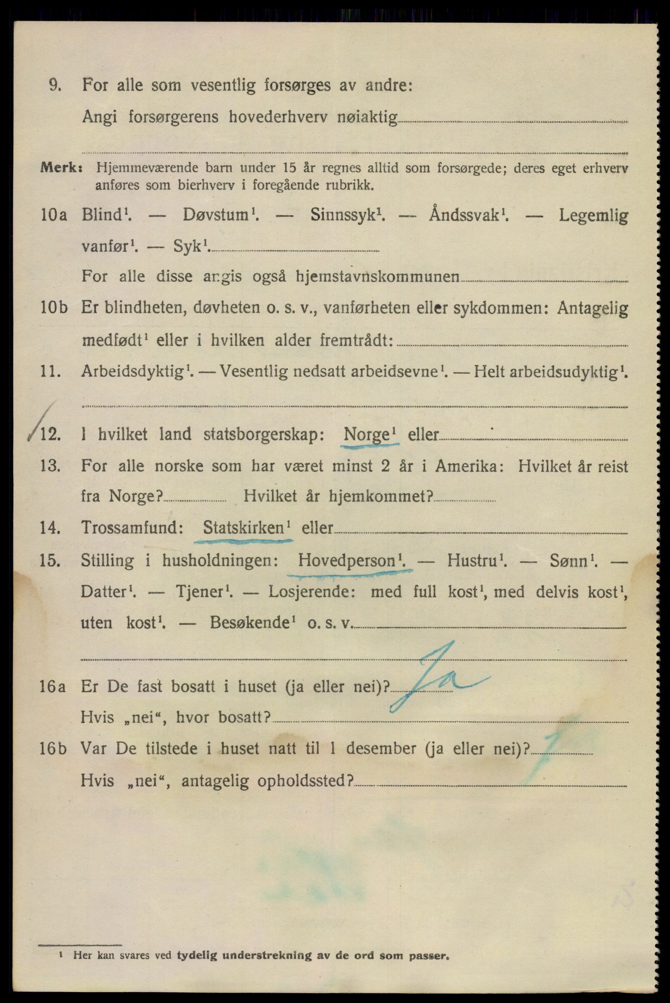 SAO, Folketelling 1920 for 0301 Kristiania kjøpstad, 1920, s. 656442