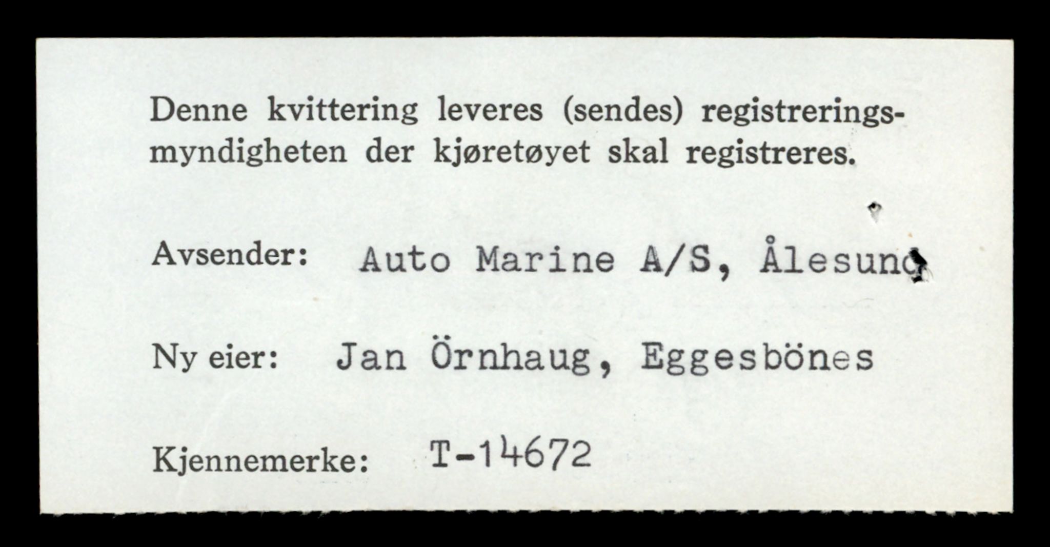 Møre og Romsdal vegkontor - Ålesund trafikkstasjon, AV/SAT-A-4099/F/Fe/L0047: Registreringskort for kjøretøy T 14580 - T 14720, 1927-1998, s. 2144