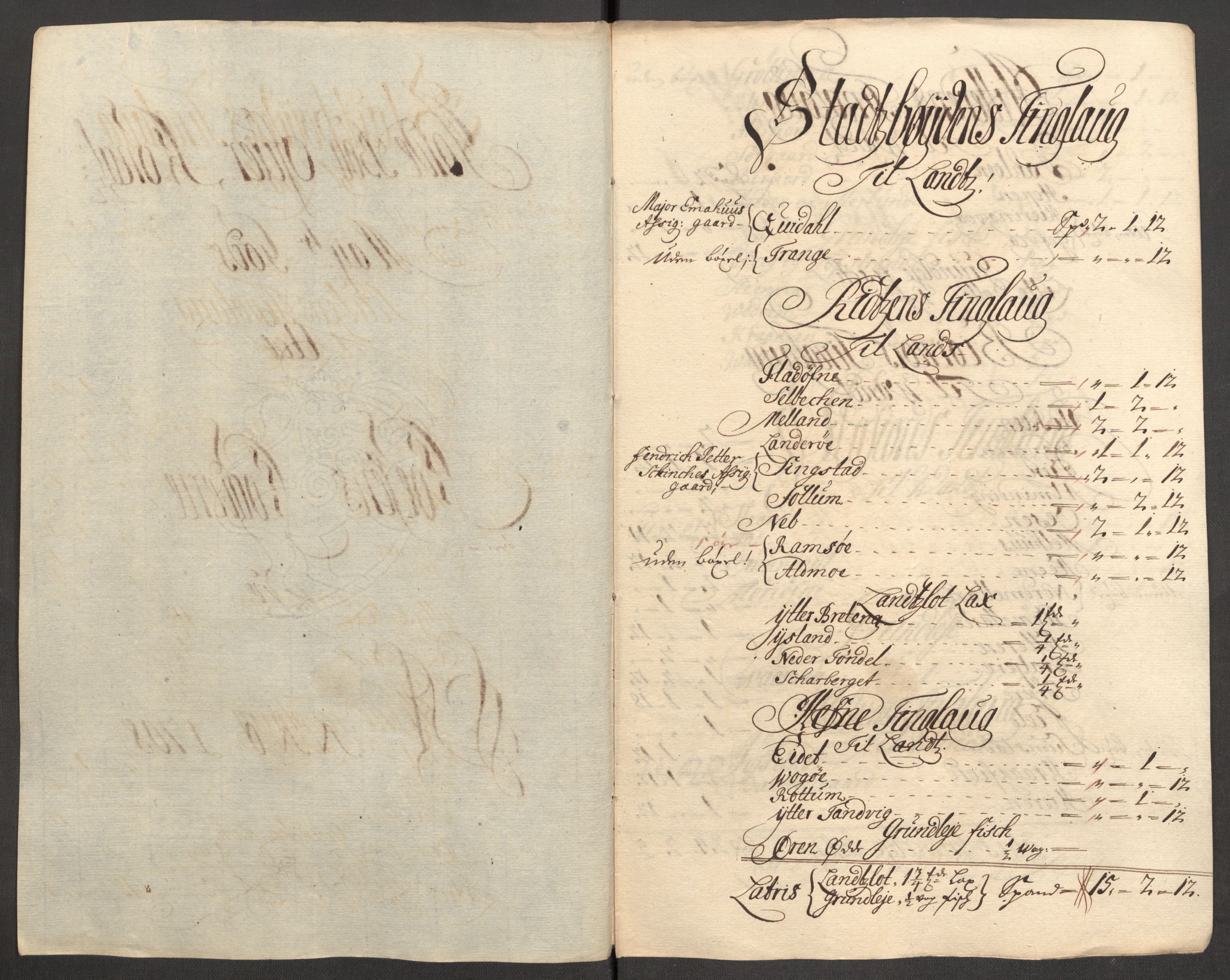 Rentekammeret inntil 1814, Reviderte regnskaper, Fogderegnskap, RA/EA-4092/R57/L3858: Fogderegnskap Fosen, 1708-1709, s. 114