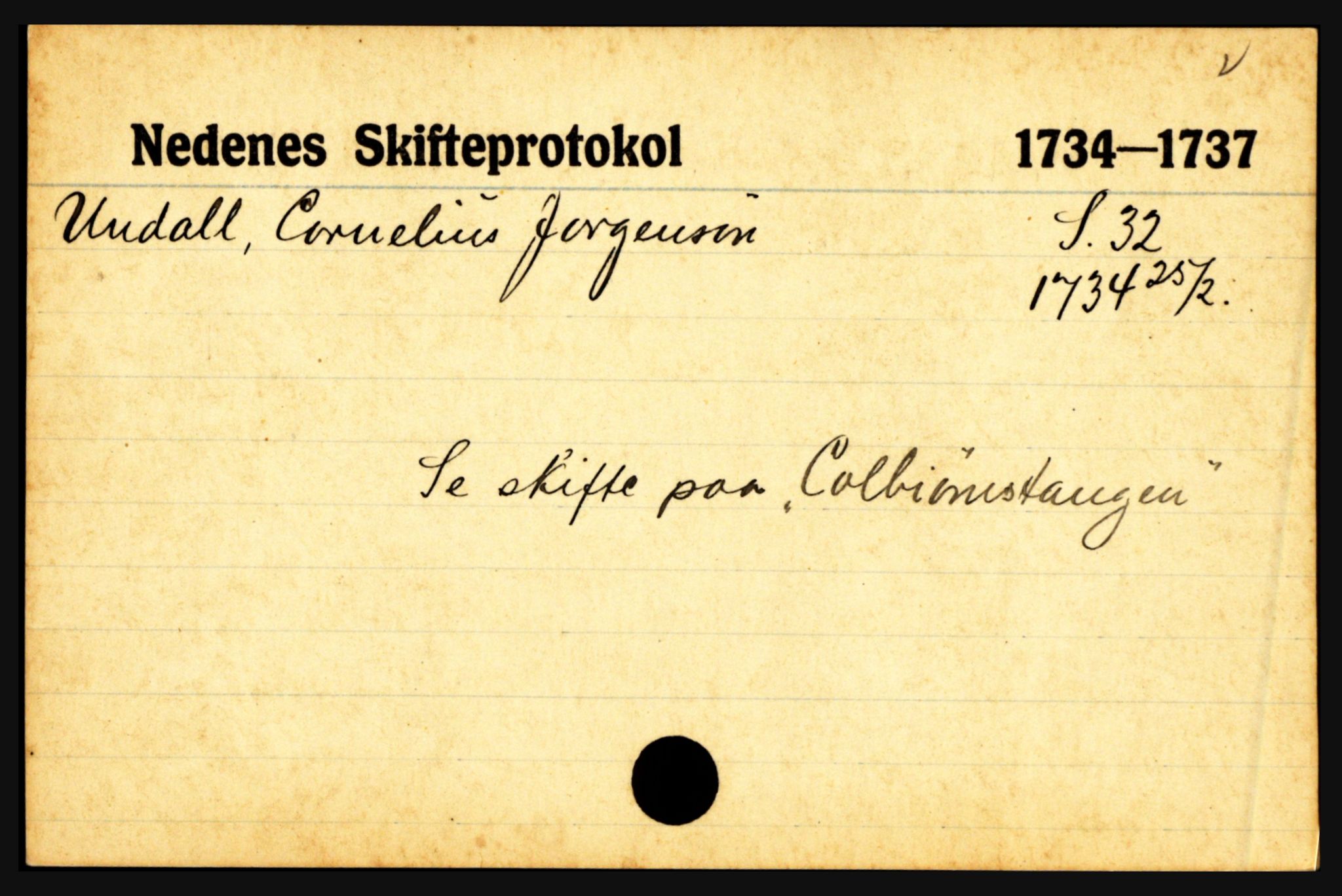 Nedenes sorenskriveri før 1824, AV/SAK-1221-0007/H, s. 32299