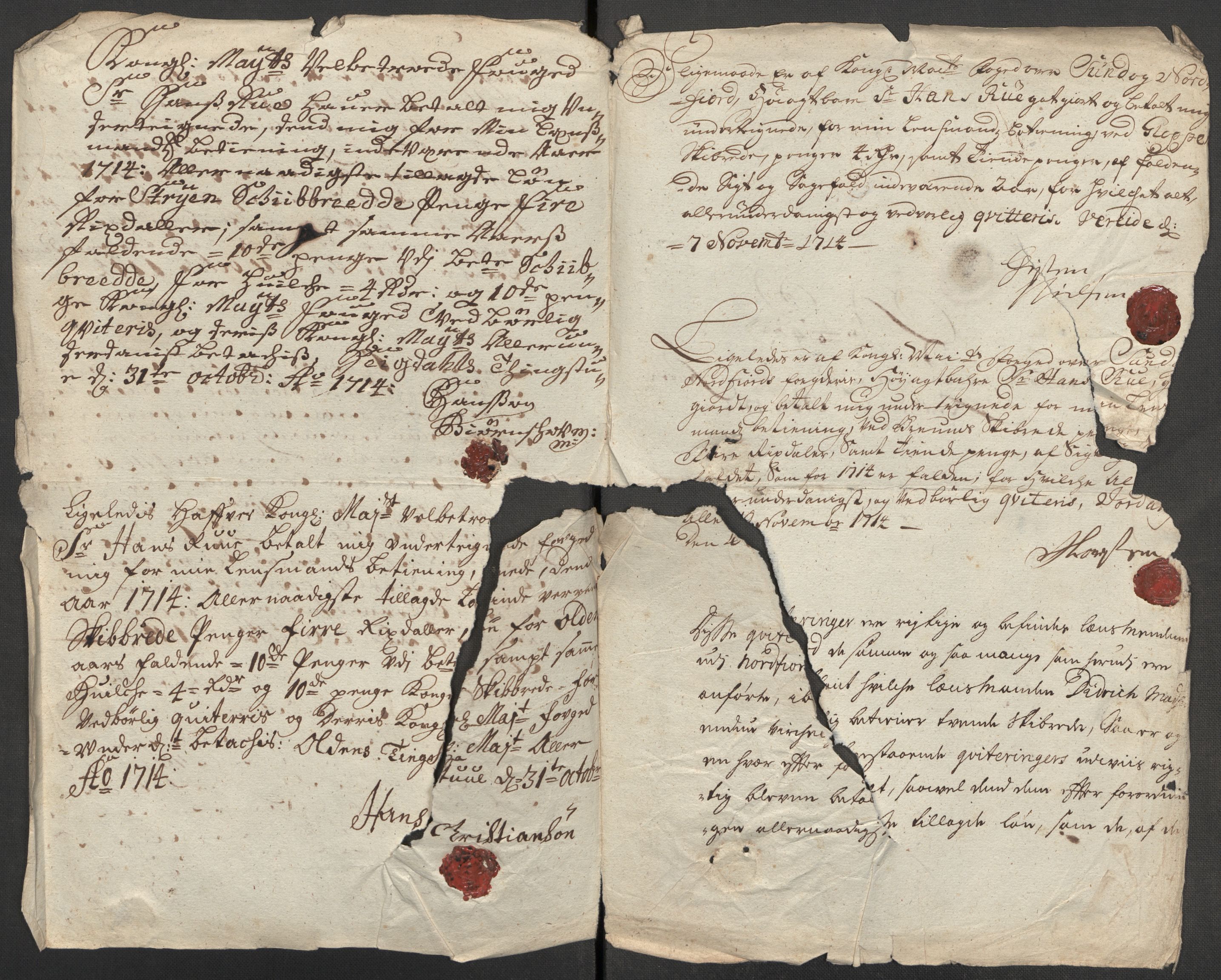 Rentekammeret inntil 1814, Reviderte regnskaper, Fogderegnskap, AV/RA-EA-4092/R53/L3438: Fogderegnskap Sunn- og Nordfjord, 1714, s. 361