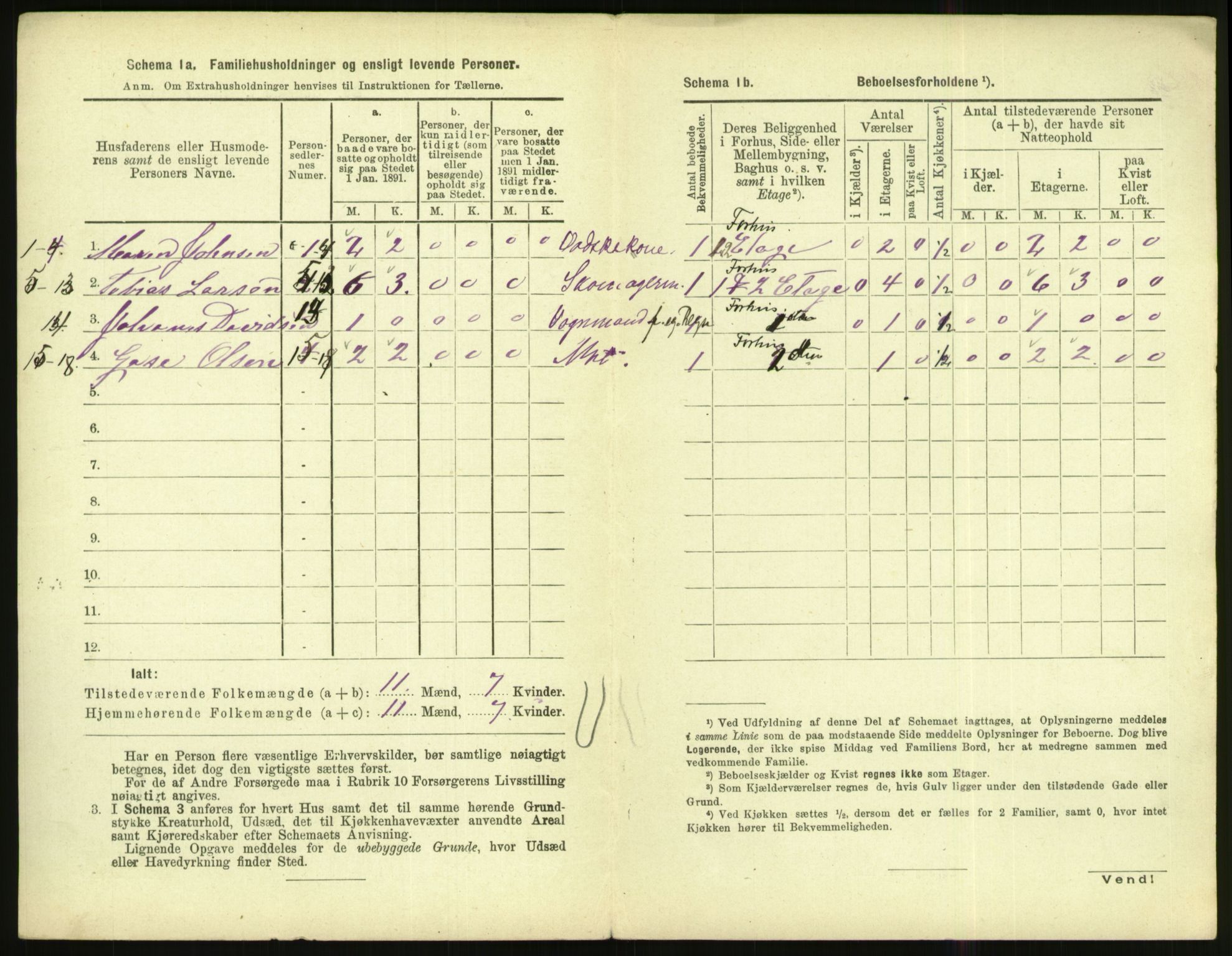 RA, Folketelling 1891 for 1002 Mandal ladested, 1891, s. 438