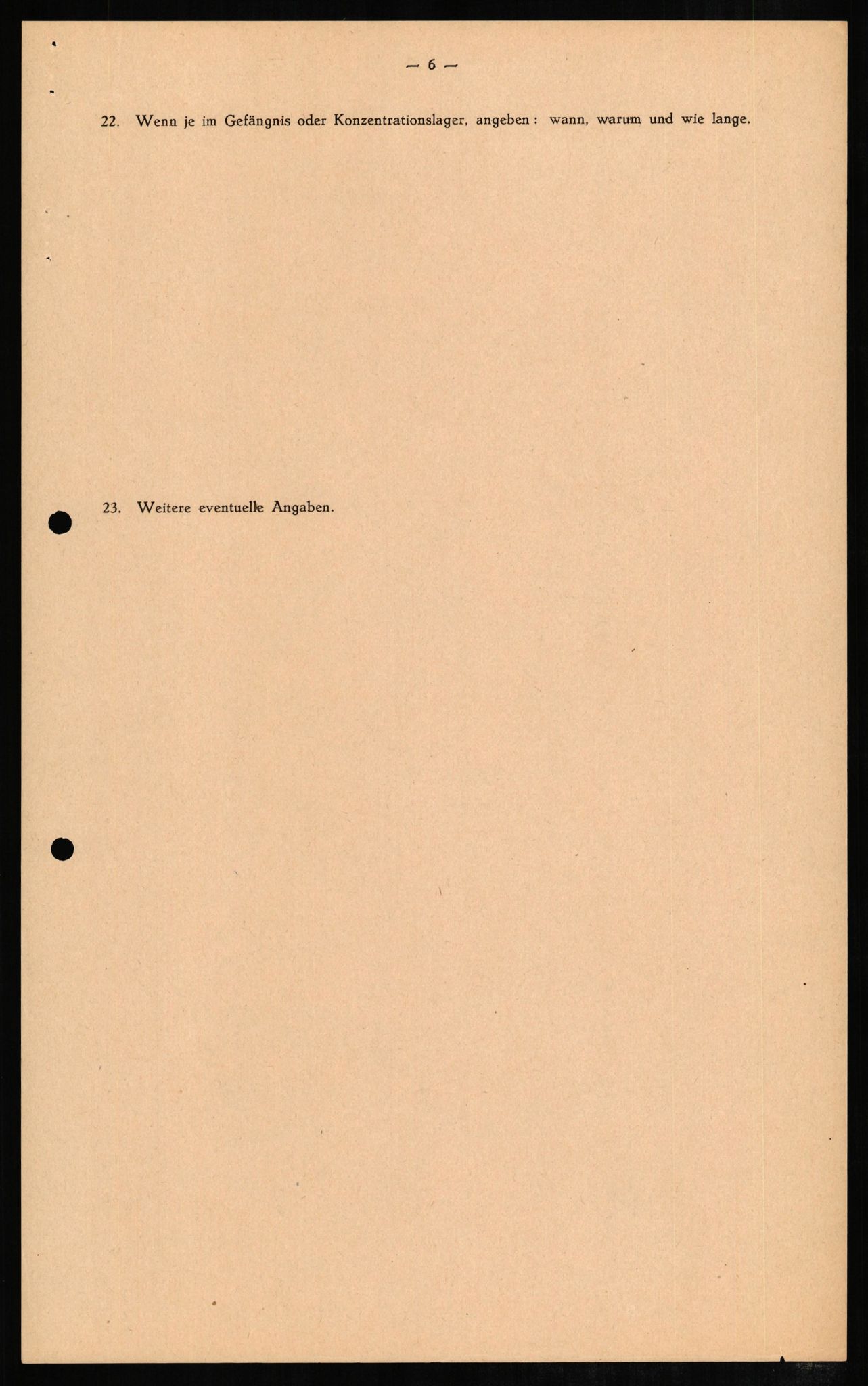 Forsvaret, Forsvarets overkommando II, AV/RA-RAFA-3915/D/Db/L0008: CI Questionaires. Tyske okkupasjonsstyrker i Norge. Tyskere., 1945-1946, s. 40