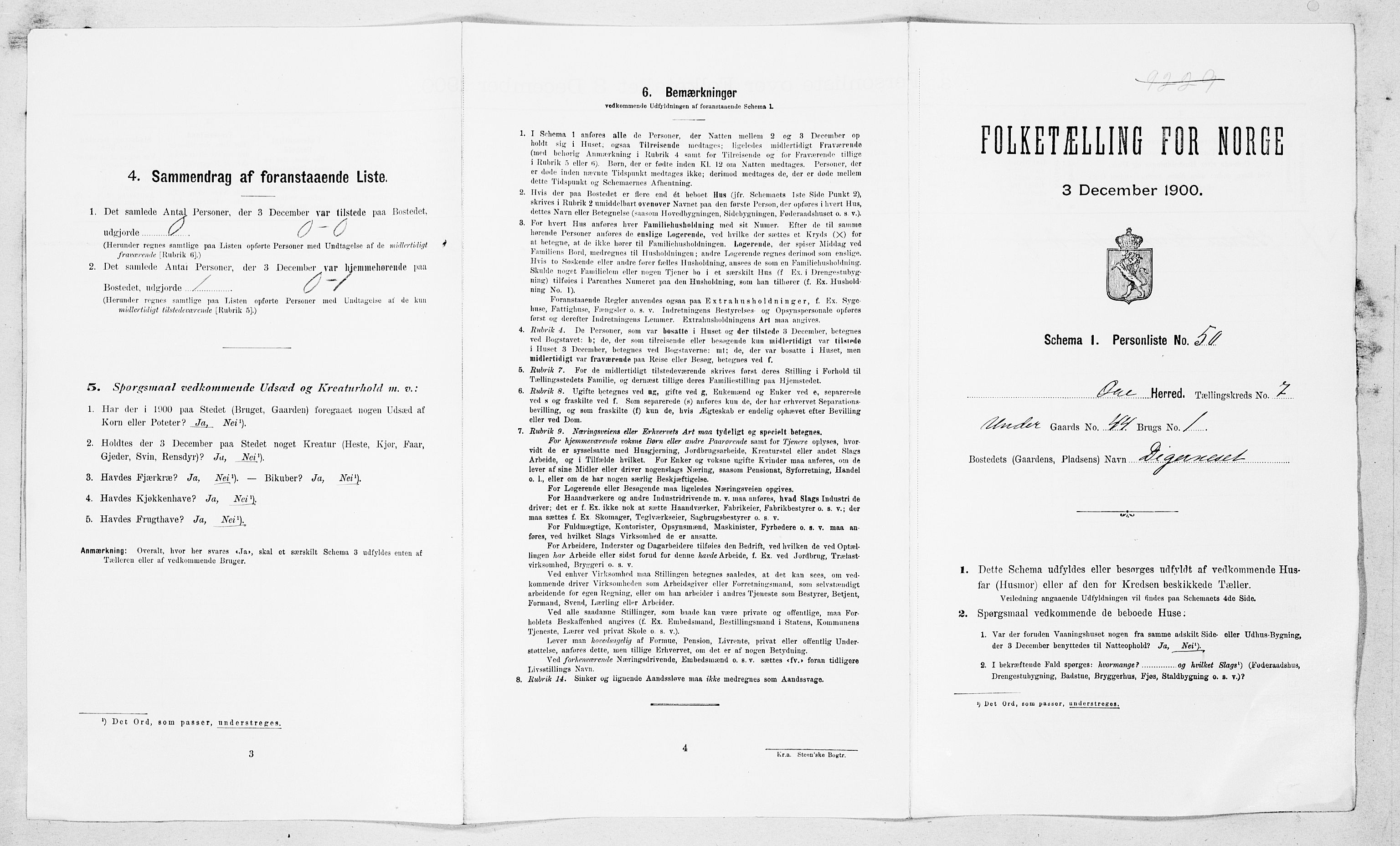 SAT, Folketelling 1900 for 1558 Øre herred, 1900, s. 673