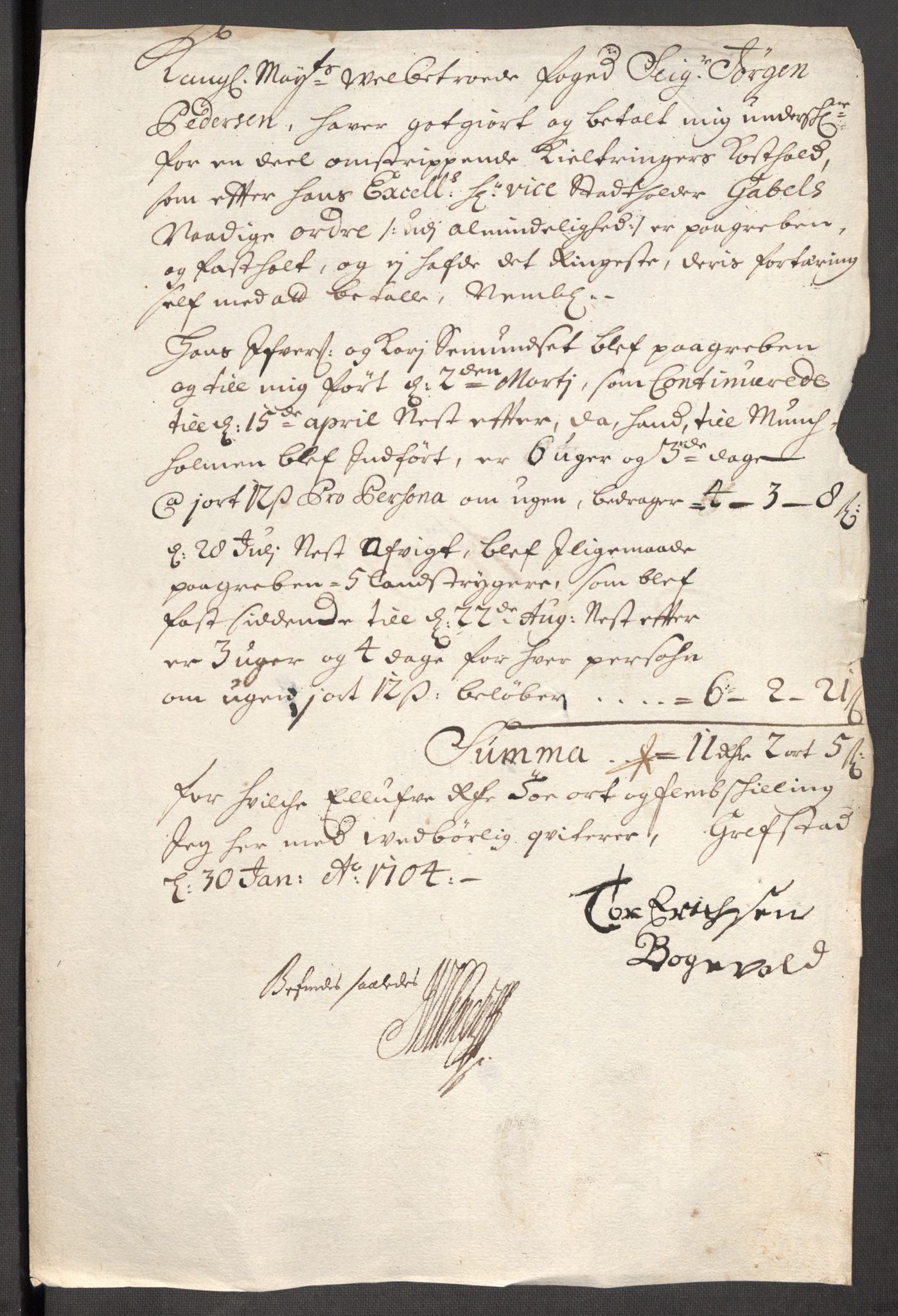 Rentekammeret inntil 1814, Reviderte regnskaper, Fogderegnskap, RA/EA-4092/R60/L3953: Fogderegnskap Orkdal og Gauldal, 1703, s. 230