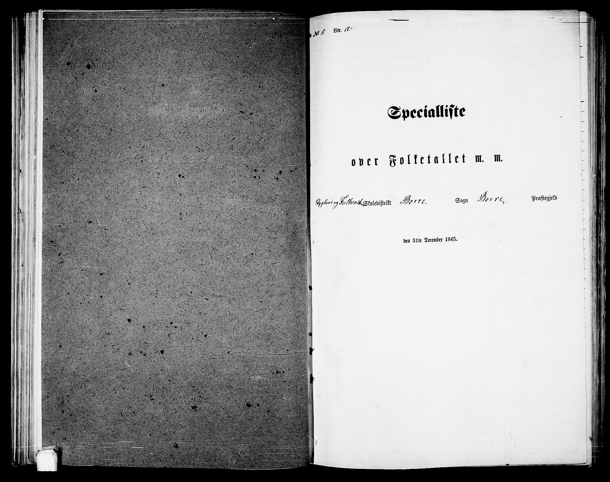 RA, Folketelling 1865 for 0717P Borre prestegjeld, Borre sokn og Nykirke sokn, 1865, s. 108