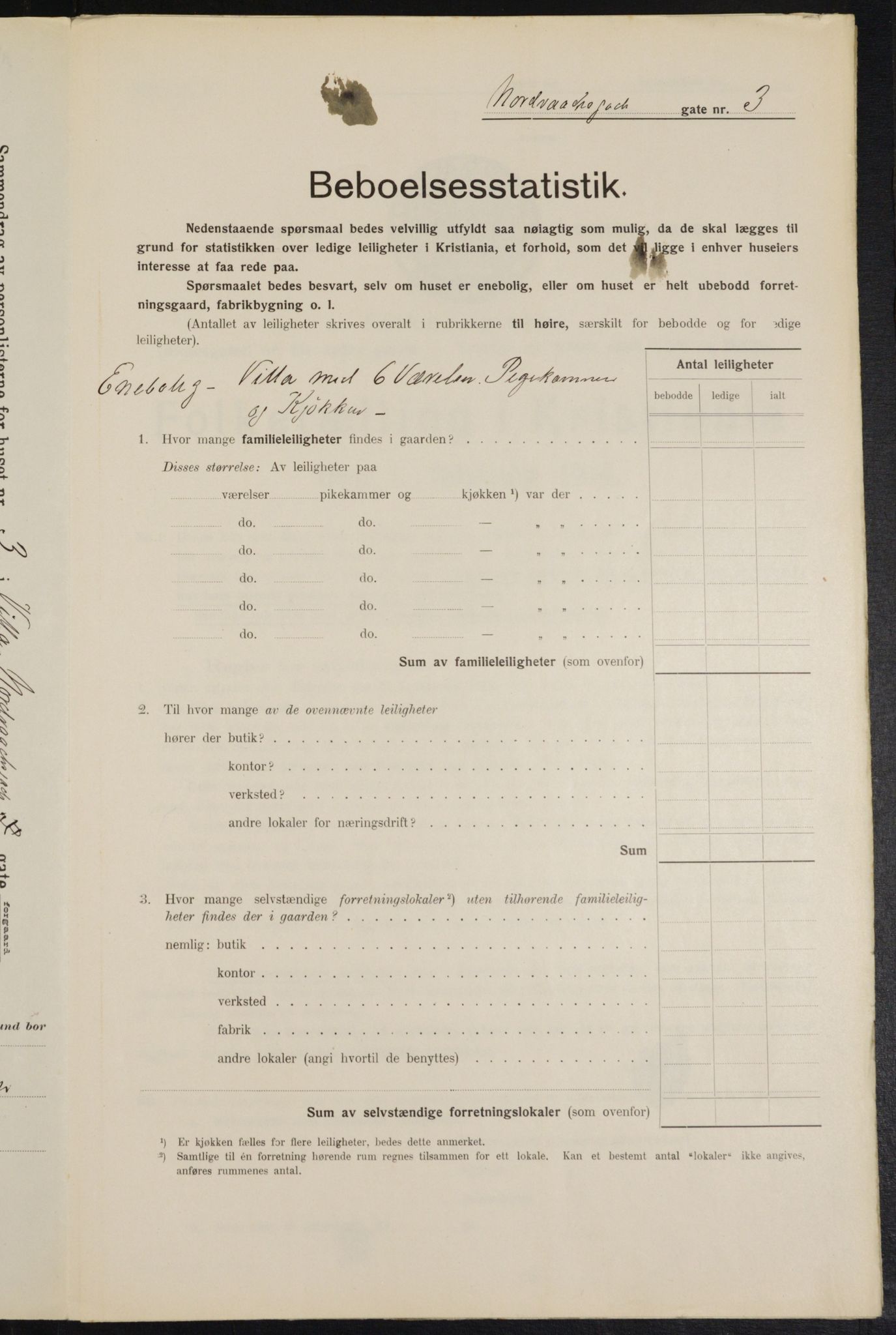 OBA, Kommunal folketelling 1.2.1914 for Kristiania, 1914, s. 73363