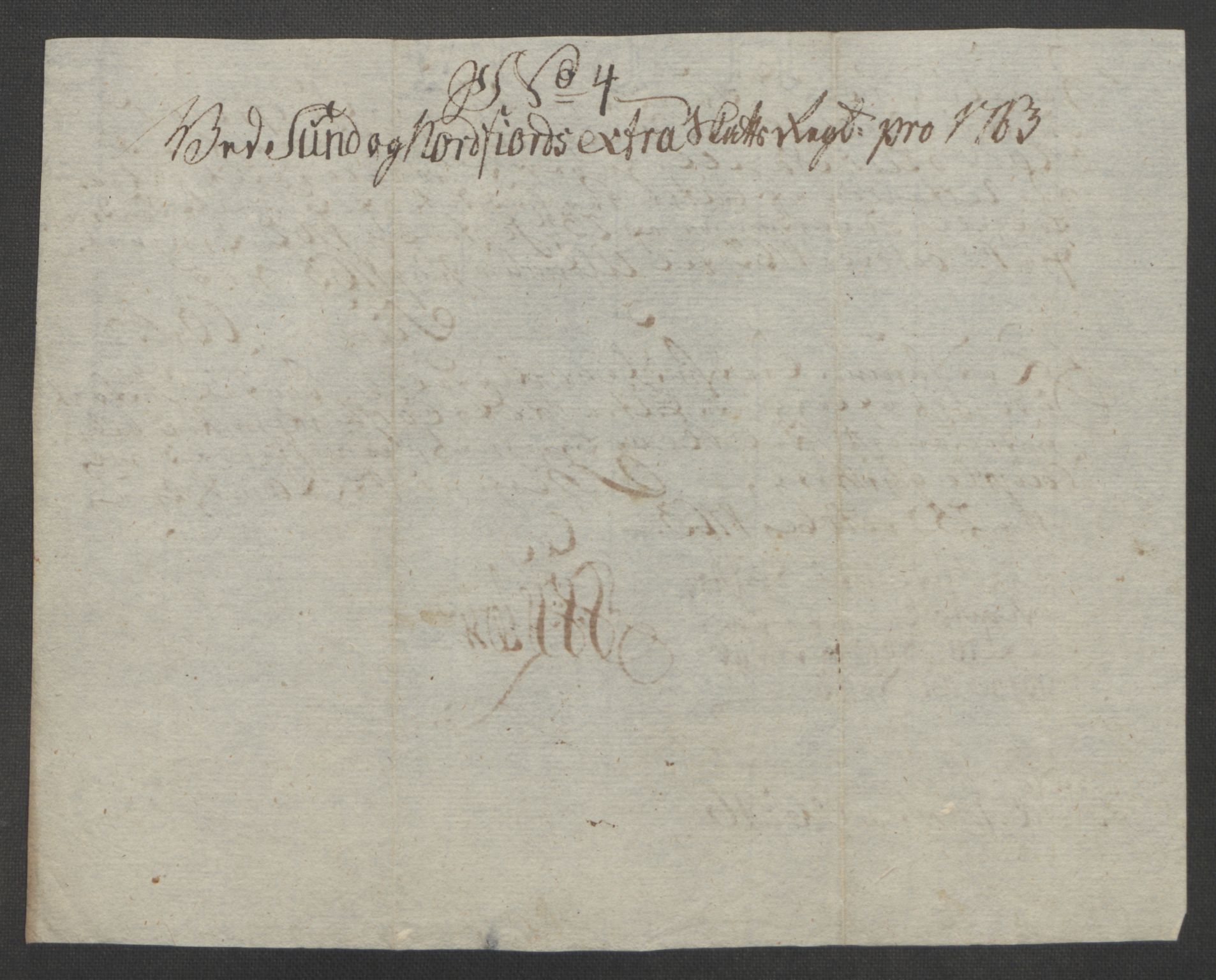 Rentekammeret inntil 1814, Reviderte regnskaper, Fogderegnskap, AV/RA-EA-4092/R53/L3550: Ekstraskatten Sunn- og Nordfjord, 1762-1771, s. 59