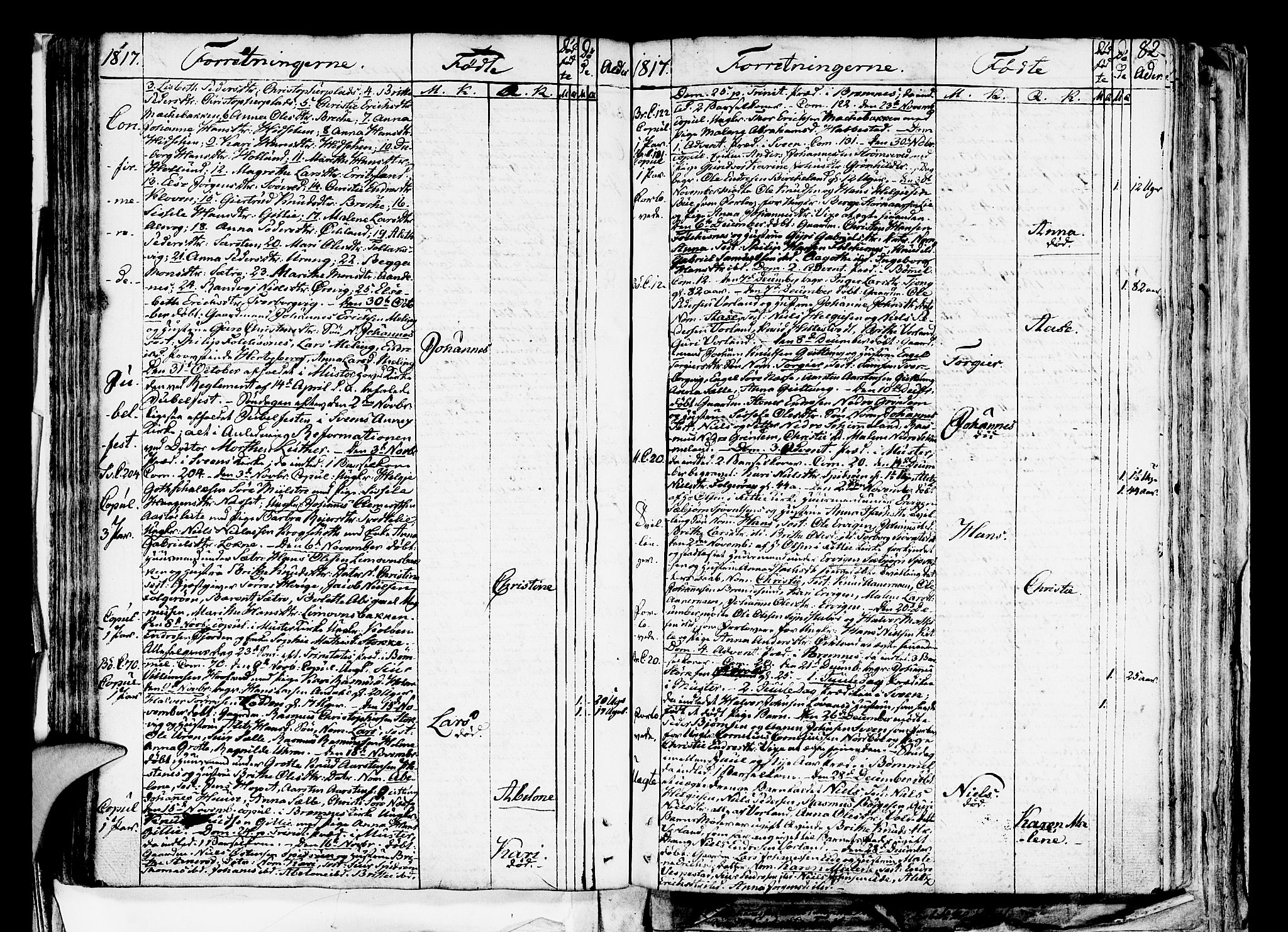 Finnås sokneprestembete, SAB/A-99925/H/Ha/Haa/Haaa/L0004: Ministerialbok nr. A 4, 1804-1830, s. 82