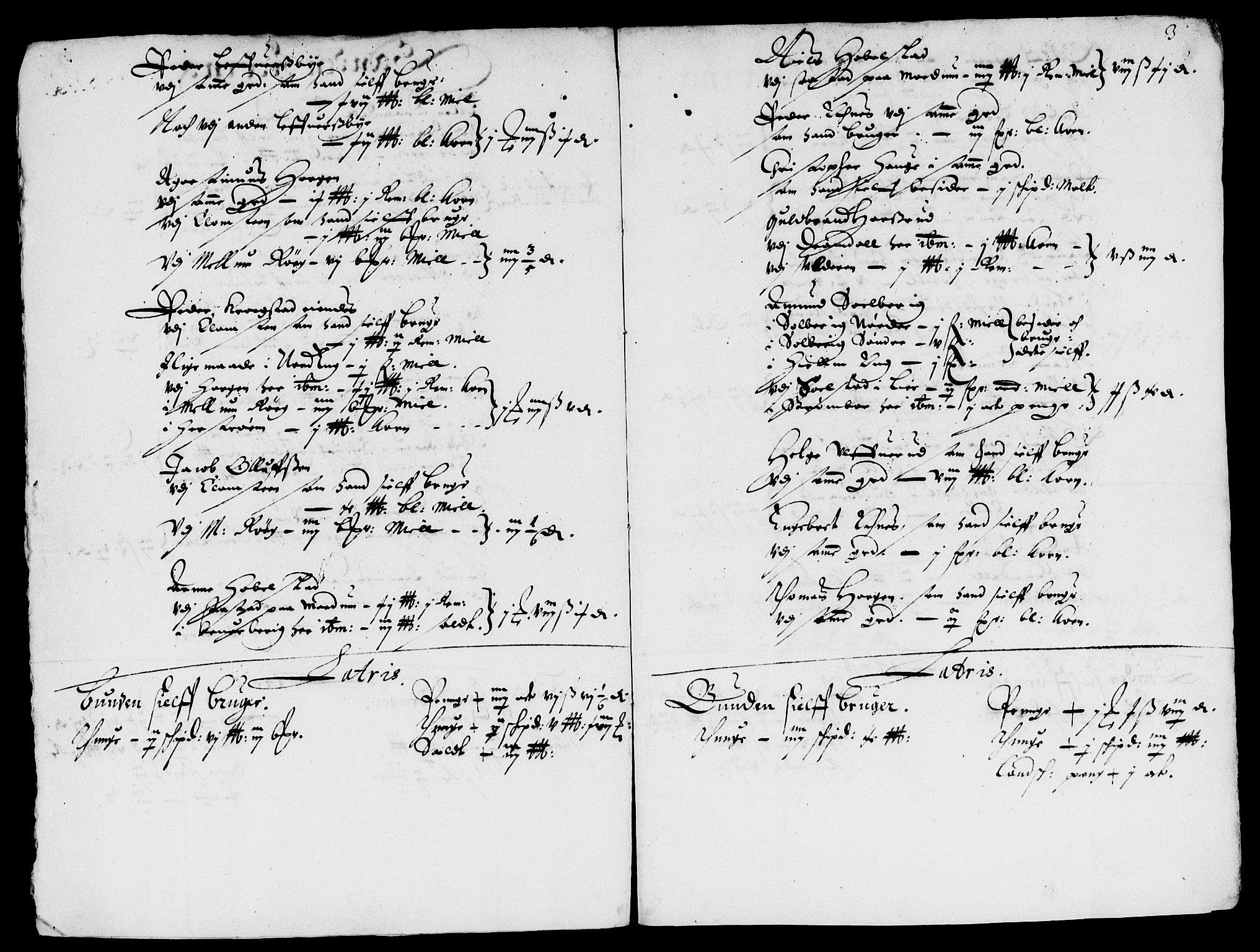 Rentekammeret inntil 1814, Reviderte regnskaper, Lensregnskaper, AV/RA-EA-5023/R/Rb/Rbm/L0010: Eiker len, 1660-1663