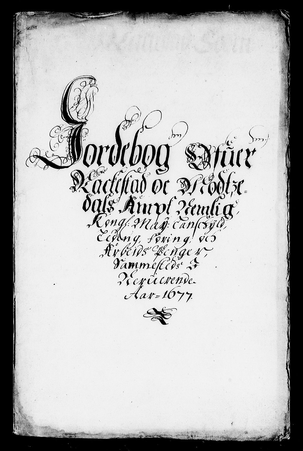 Rentekammeret inntil 1814, Reviderte regnskaper, Stiftamtstueregnskaper, Landkommissariatet på Akershus og Akershus stiftamt, AV/RA-EA-5869/R/Rb/L0127: Akershus stiftamt, 1677