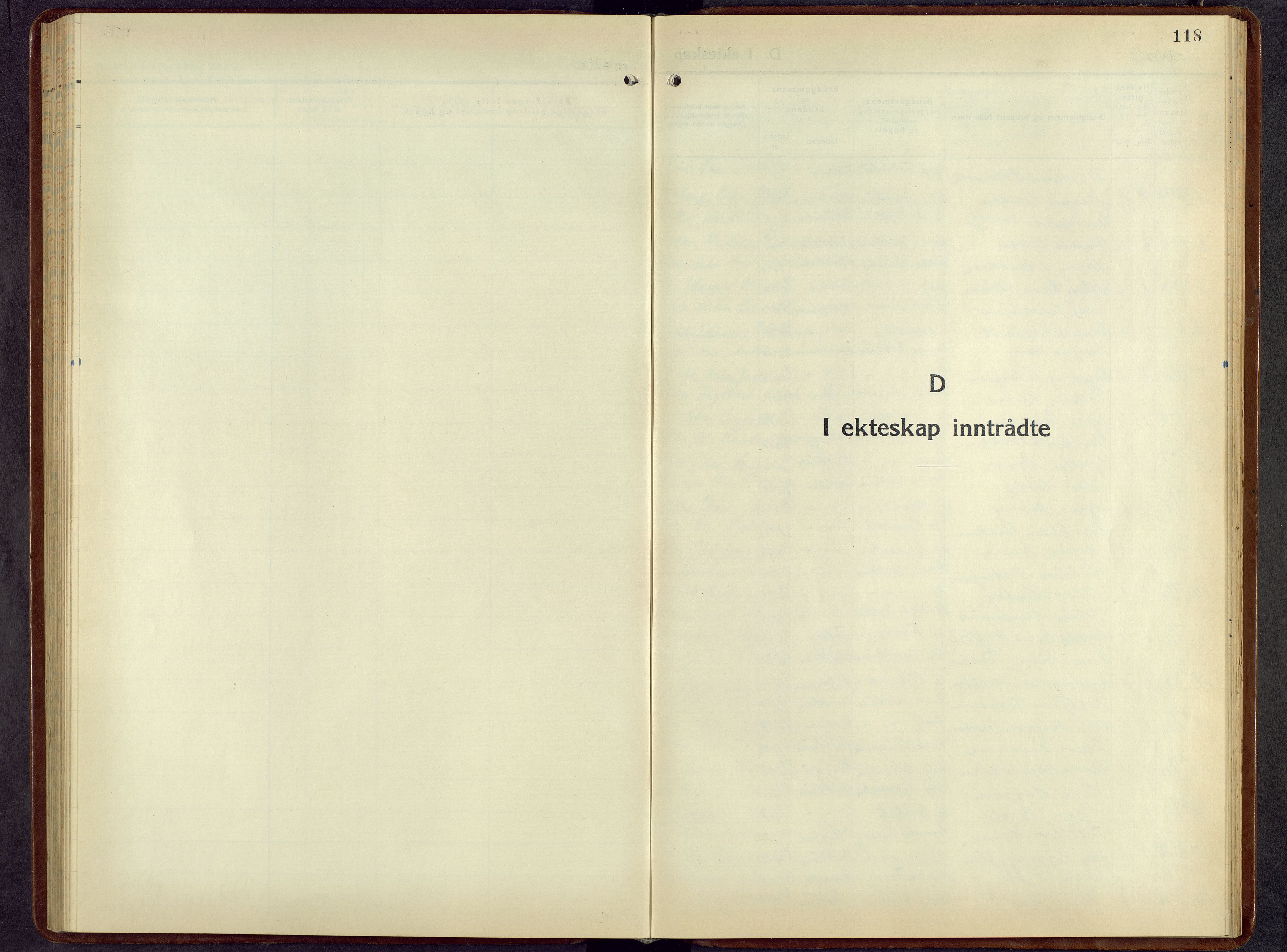 Brøttum prestekontor, SAH/PREST-016/L/La/L0002: Klokkerbok nr. 2, 1940-1958, s. 118
