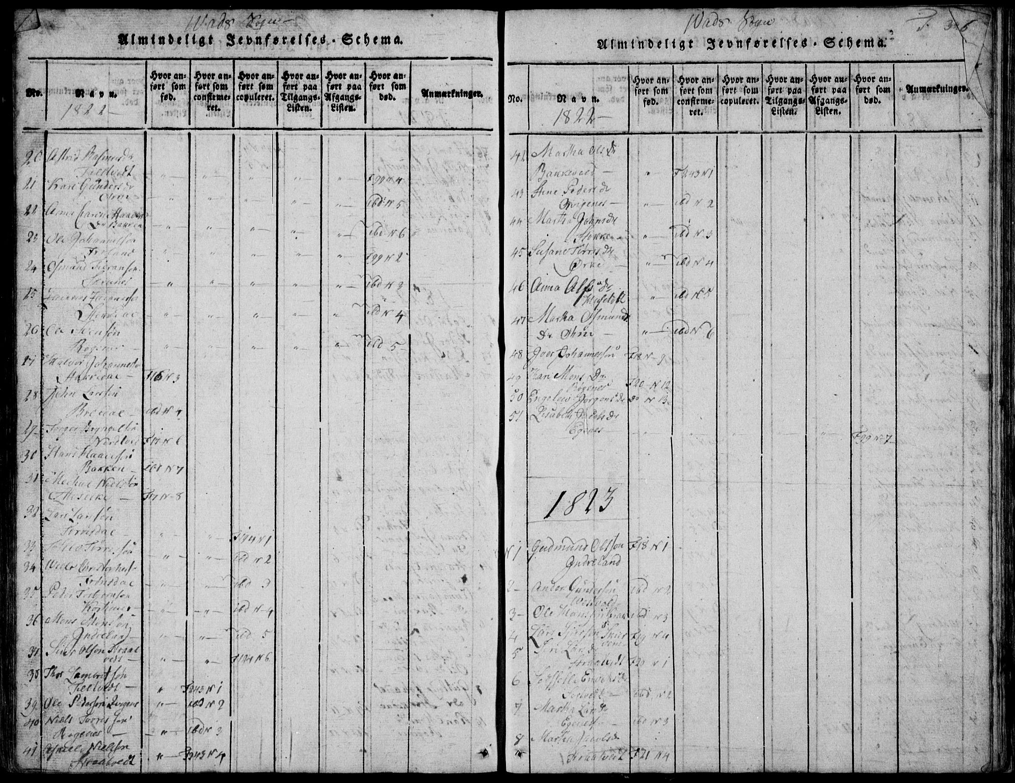 Skjold sokneprestkontor, SAST/A-101847/H/Ha/Hab/L0002: Klokkerbok nr. B 2 /2, 1815-1830, s. 346