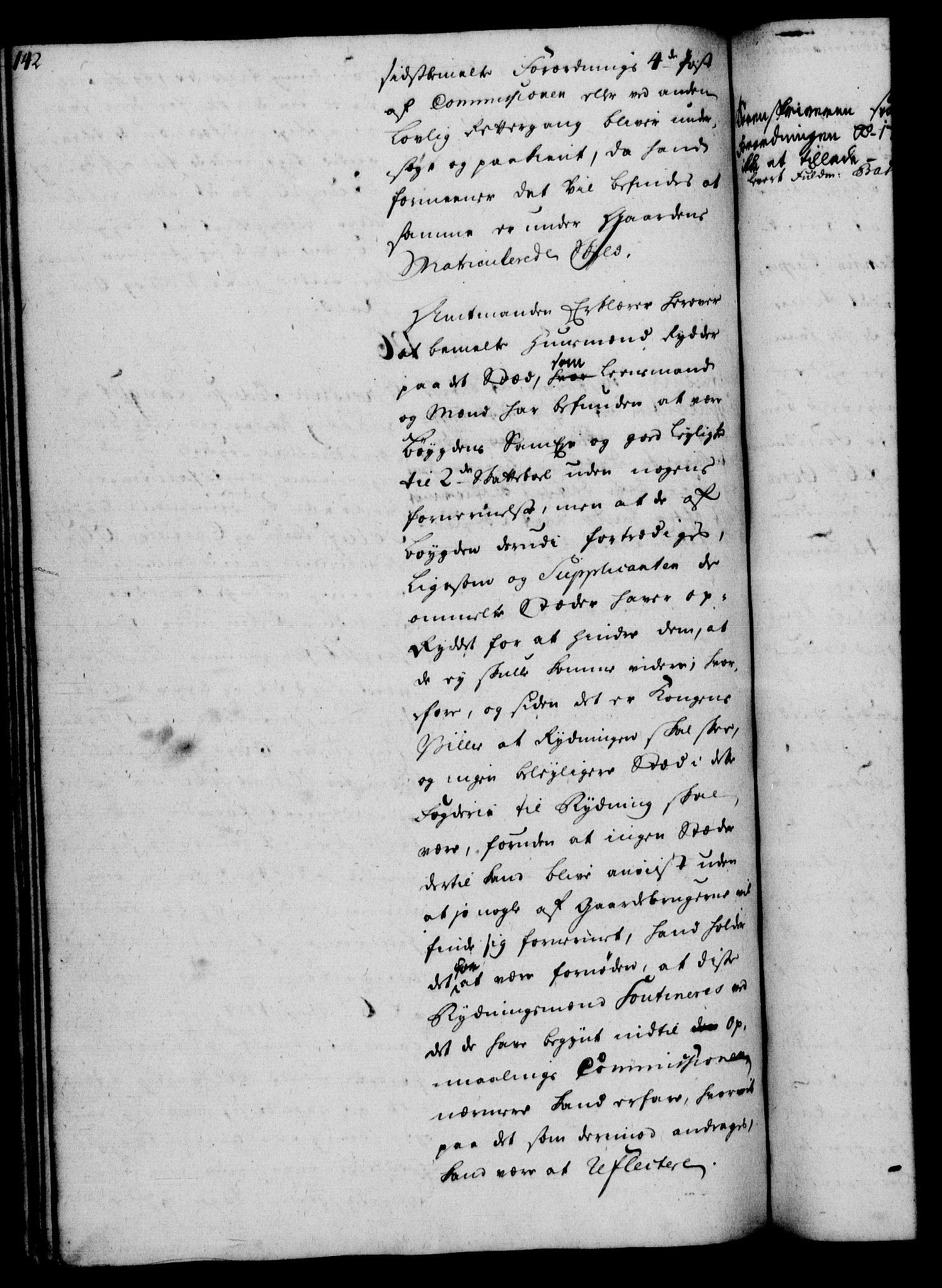 Rentekammeret, Kammerkanselliet, RA/EA-3111/G/Gh/Gha/L0033: Norsk ekstraktmemorialprotokoll (merket RK 53.78), 1755-1756, s. 142