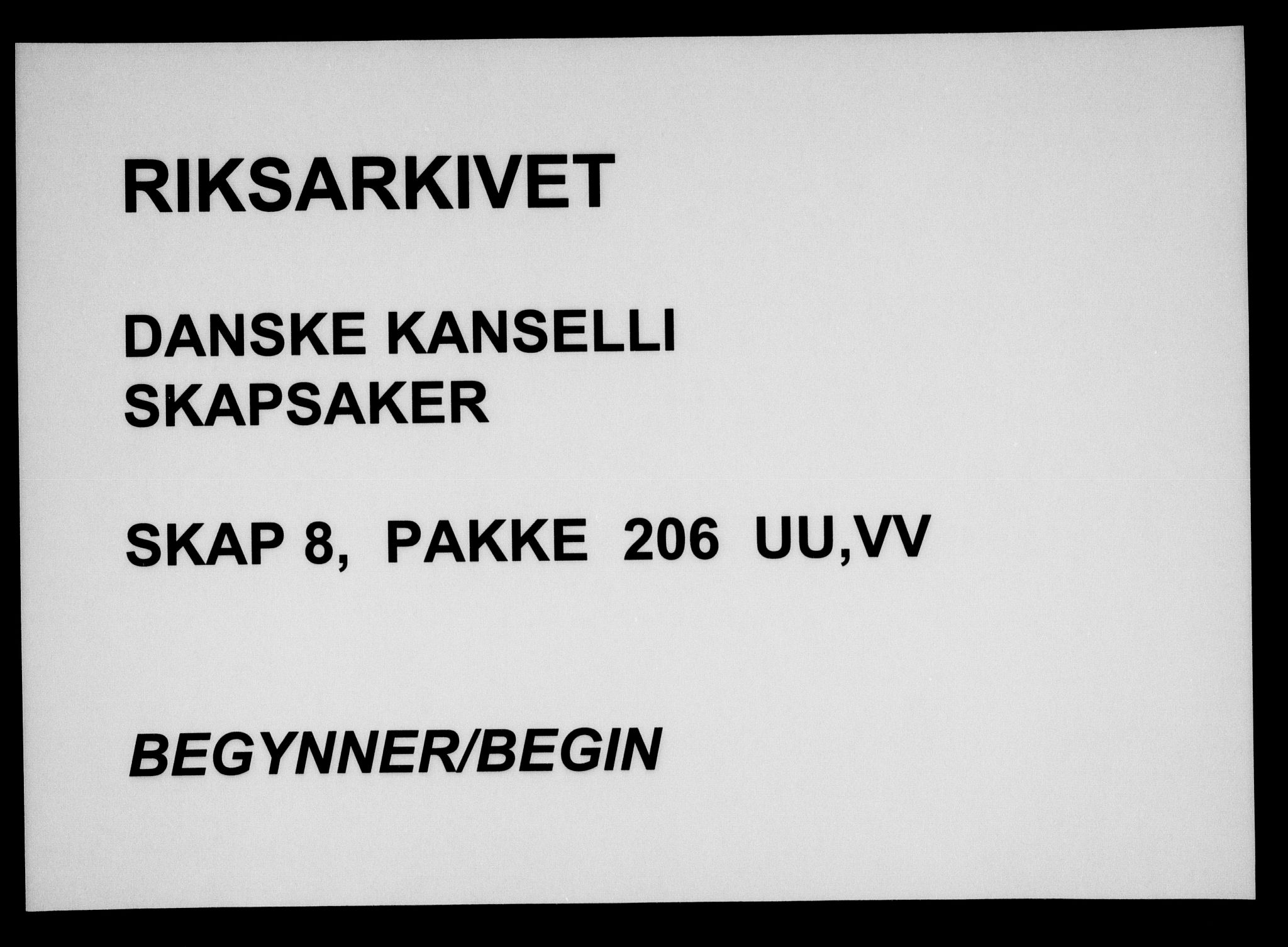 Danske Kanselli, Skapsaker, AV/RA-EA-4061/F/L0021: Skap 8, pakke 198-209, 1720-1734, s. 333