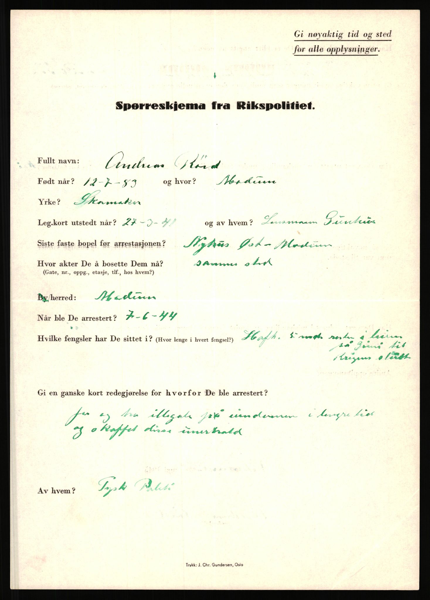 Rikspolitisjefen, AV/RA-S-1560/L/L0014: Pettersen, Aksel - Savosnick, Ernst, 1940-1945, s. 897