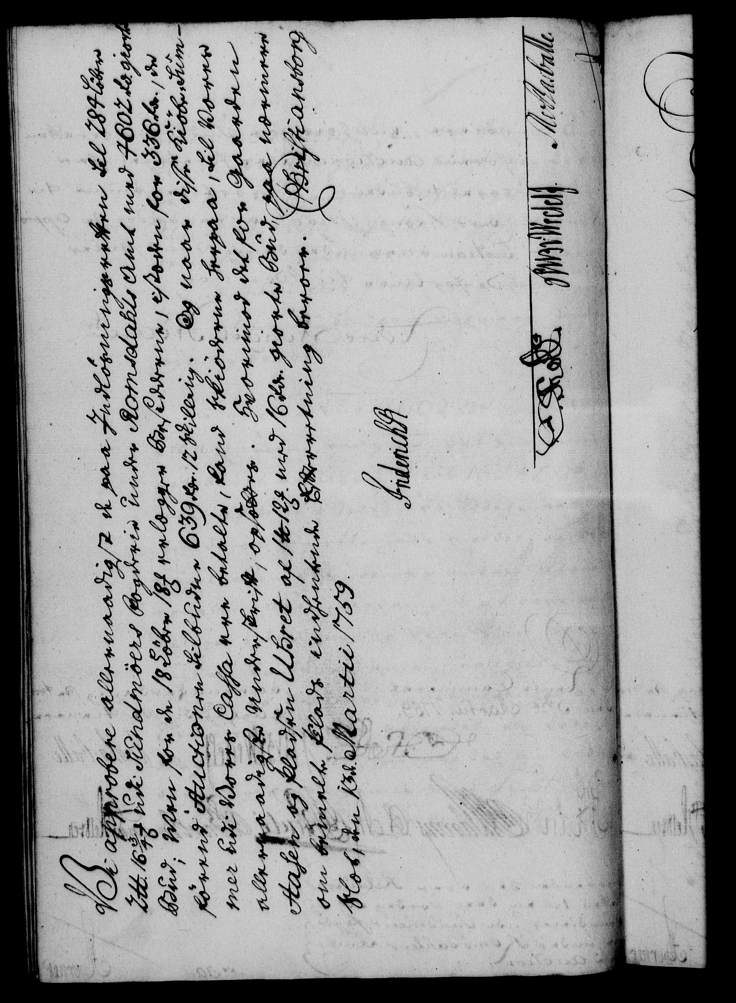 Rentekammeret, Kammerkanselliet, RA/EA-3111/G/Gf/Gfa/L0041: Norsk relasjons- og resolusjonsprotokoll (merket RK 52.41), 1759, s. 191