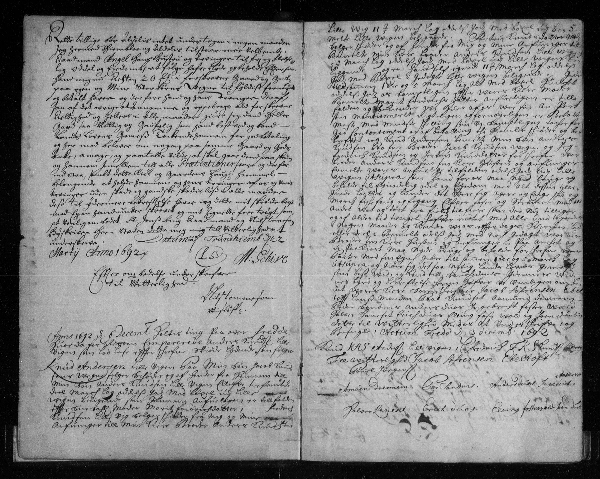Nordmøre sorenskriveri, SAT/A-4132/1/2/2Ca/L0001: Pantebok nr. A, 1692-1698, s. 5