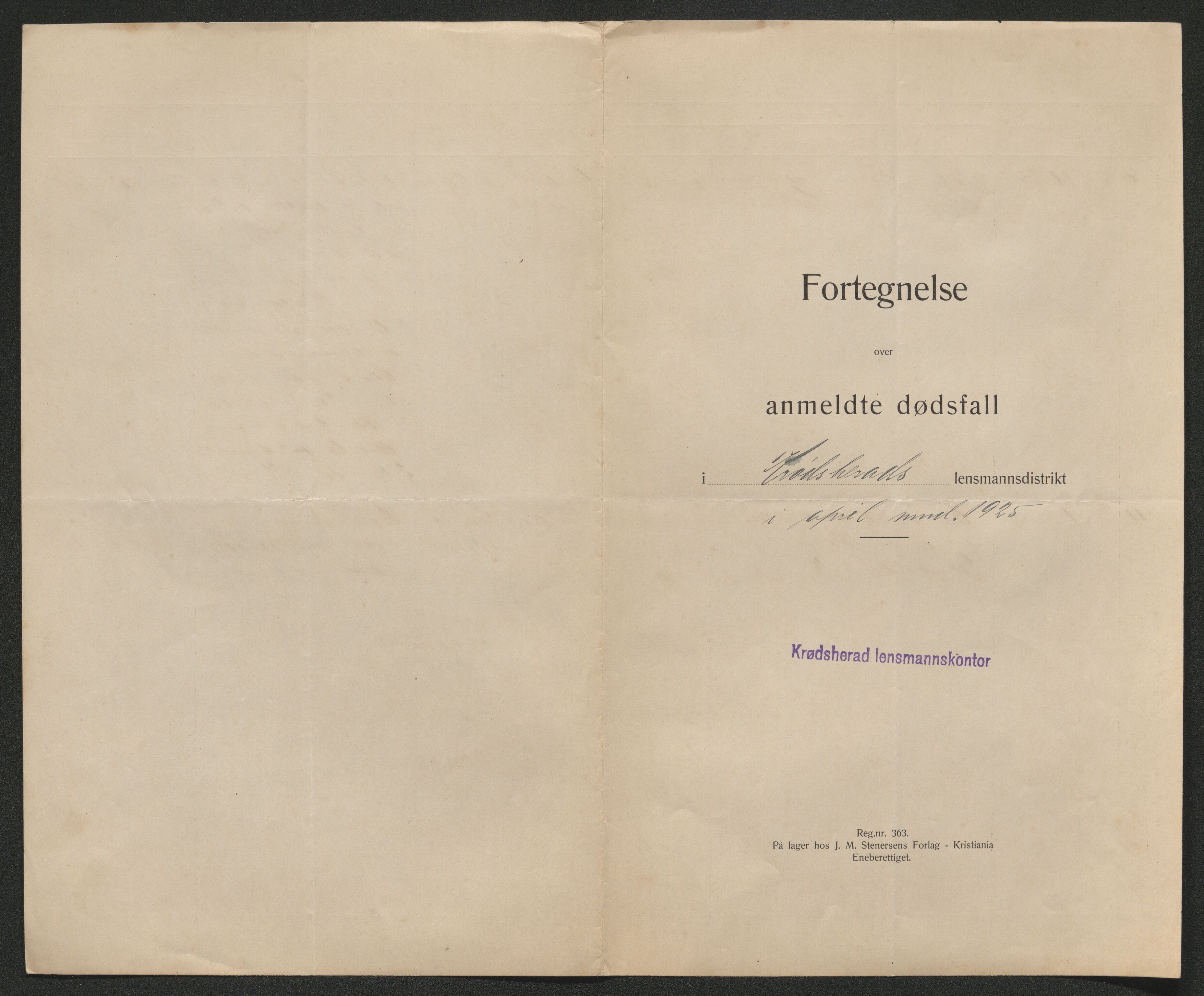 Eiker, Modum og Sigdal sorenskriveri, SAKO/A-123/H/Ha/Hab/L0043: Dødsfallsmeldinger, 1925, s. 181