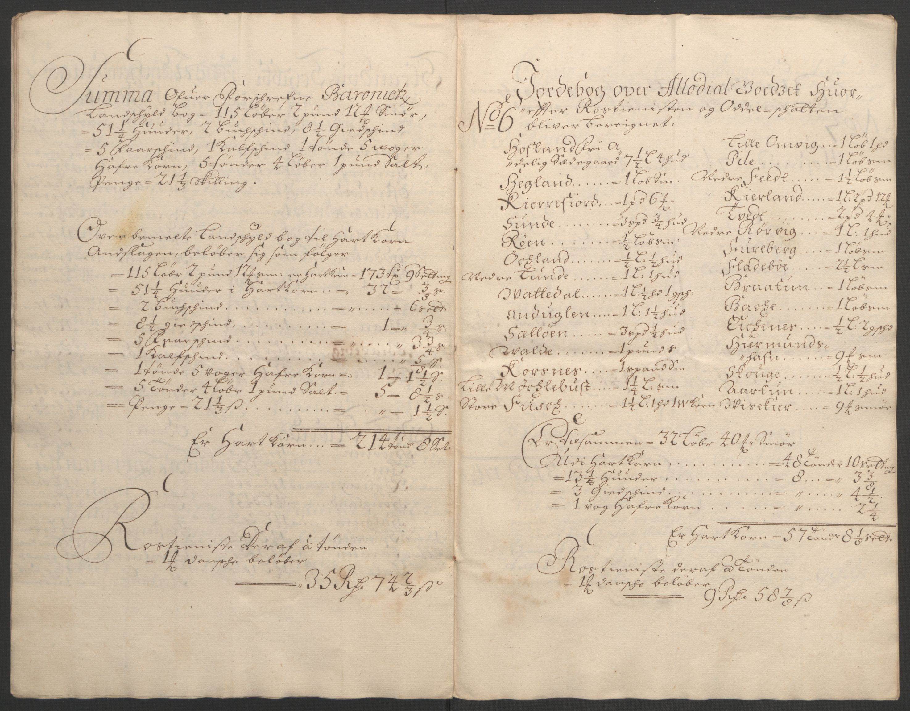 Rentekammeret inntil 1814, Reviderte regnskaper, Fogderegnskap, AV/RA-EA-4092/R49/L3138: Fogderegnskap Rosendal Baroni, 1691-1714, s. 378