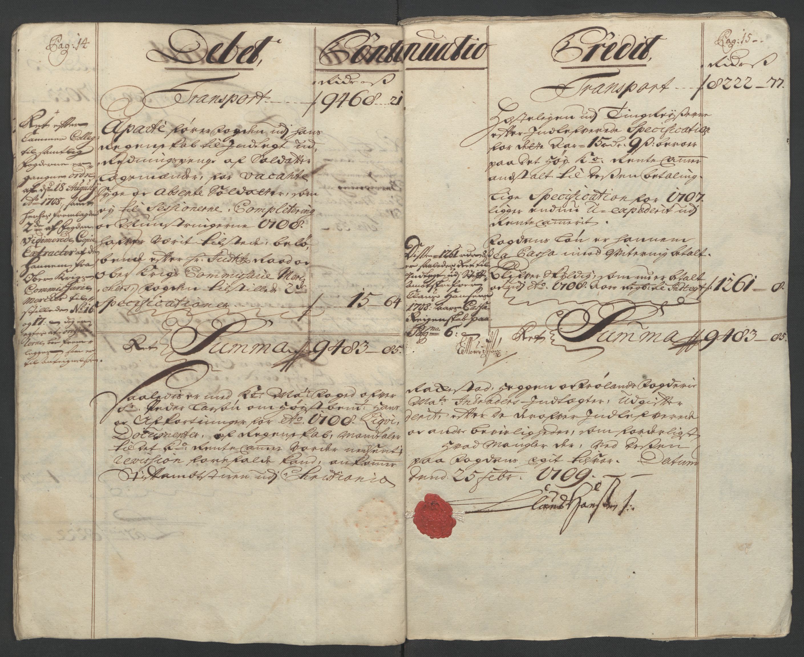 Rentekammeret inntil 1814, Reviderte regnskaper, Fogderegnskap, AV/RA-EA-4092/R07/L0300: Fogderegnskap Rakkestad, Heggen og Frøland, 1708, s. 19