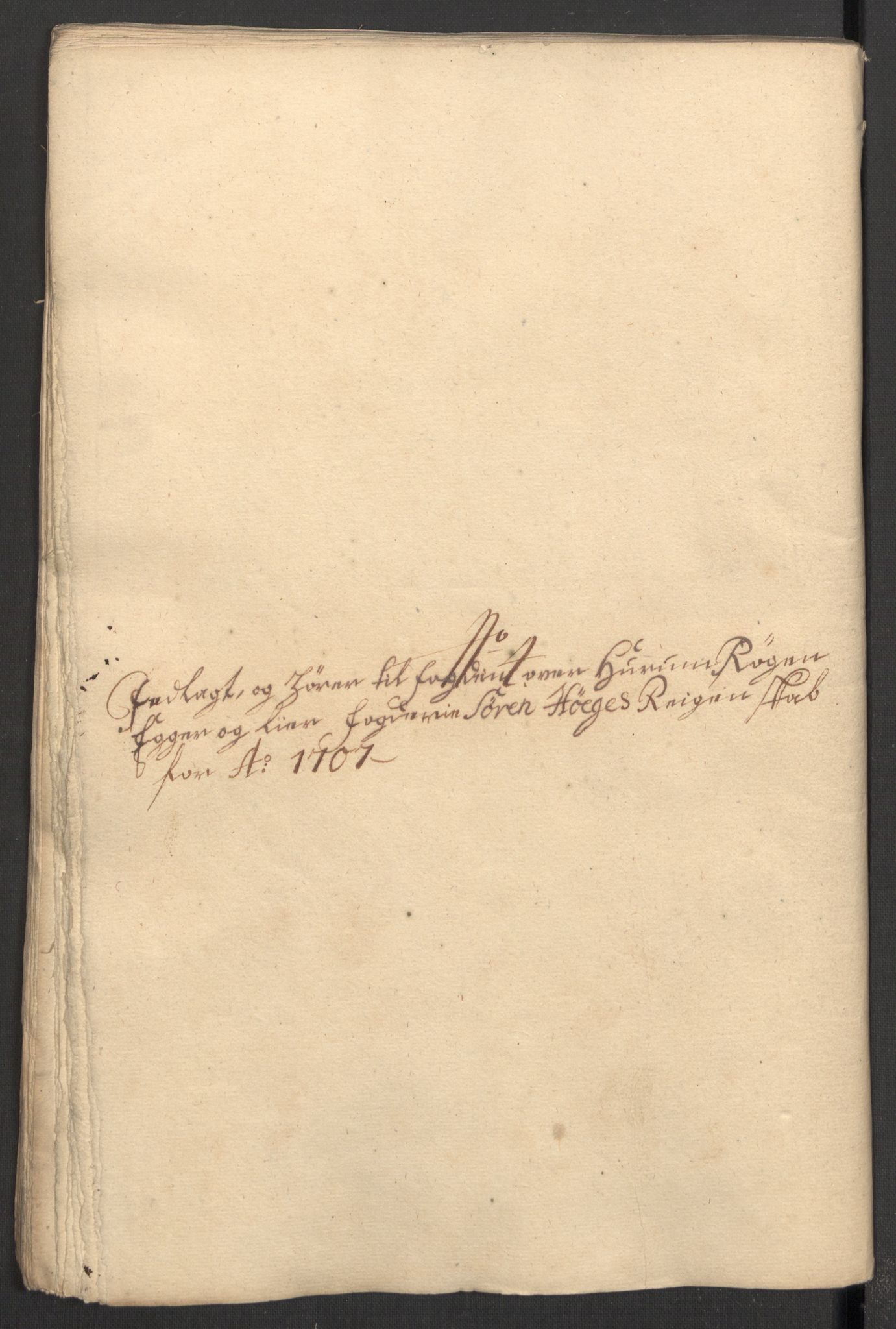 Rentekammeret inntil 1814, Reviderte regnskaper, Fogderegnskap, RA/EA-4092/R30/L1701: Fogderegnskap Hurum, Røyken, Eiker og Lier, 1706-1707, s. 371
