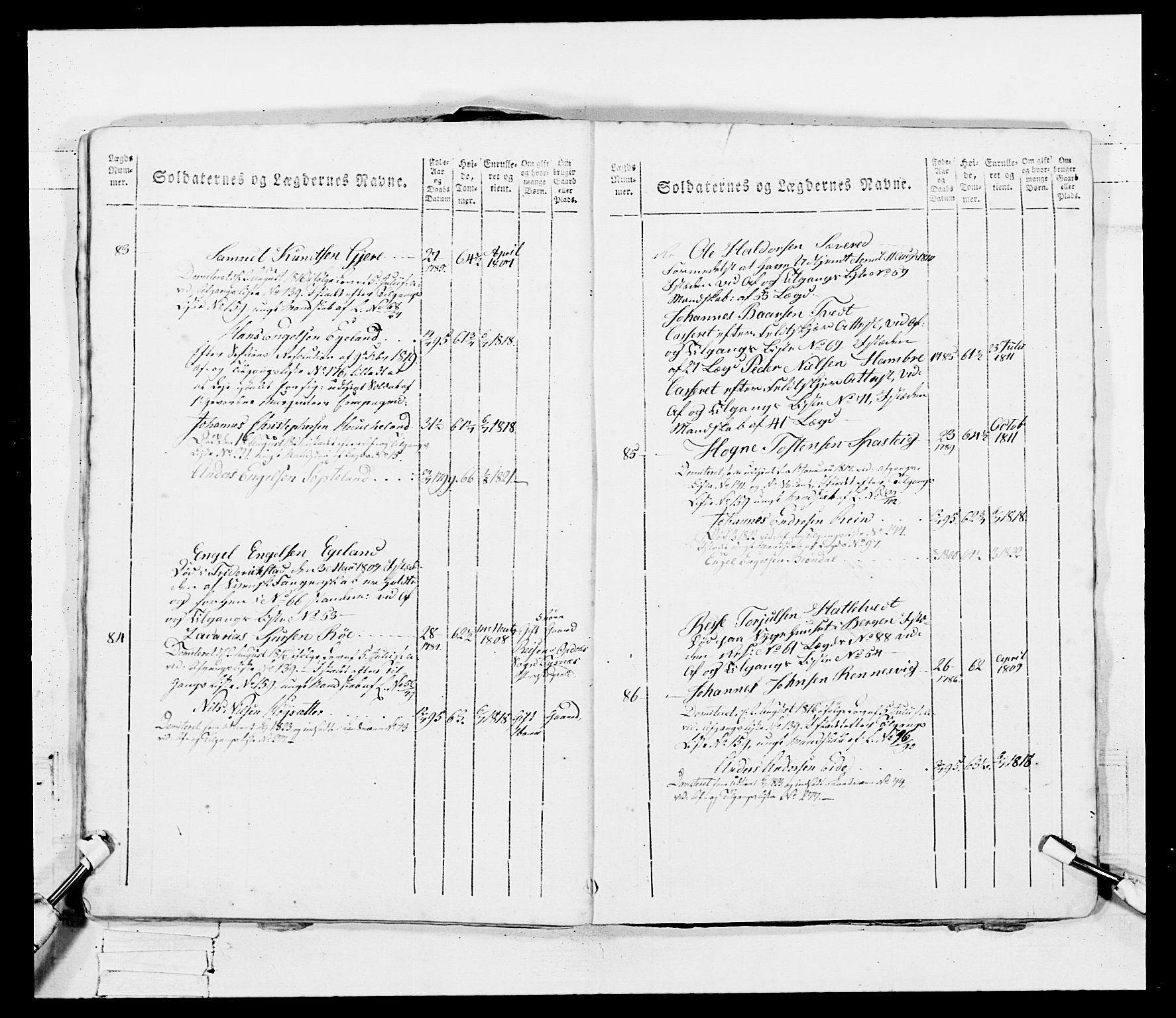 Generalitets- og kommissariatskollegiet, Det kongelige norske kommissariatskollegium, RA/EA-5420/E/Eh/L0099: Bergenhusiske nasjonale infanteriregiment, 1812, s. 464