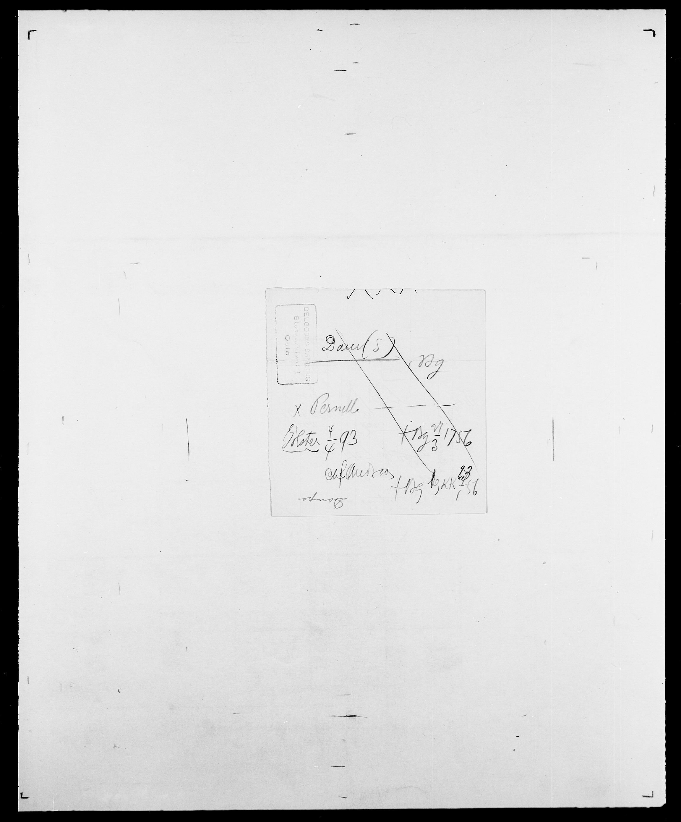 Delgobe, Charles Antoine - samling, SAO/PAO-0038/D/Da/L0009: Dahl - v. Düren, s. 272