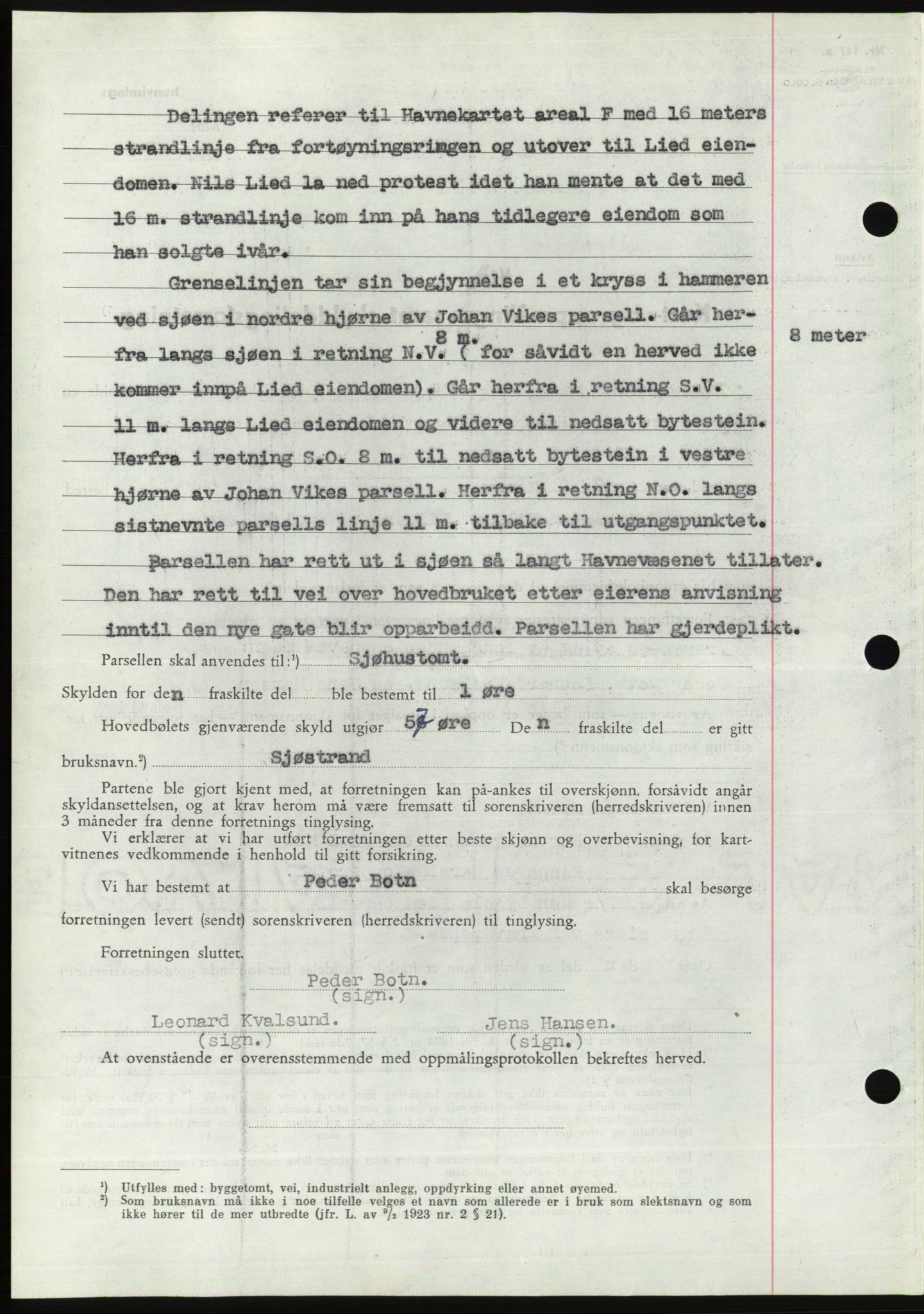 Søre Sunnmøre sorenskriveri, AV/SAT-A-4122/1/2/2C/L0078: Pantebok nr. 4A, 1946-1946, Dagboknr: 560/1946