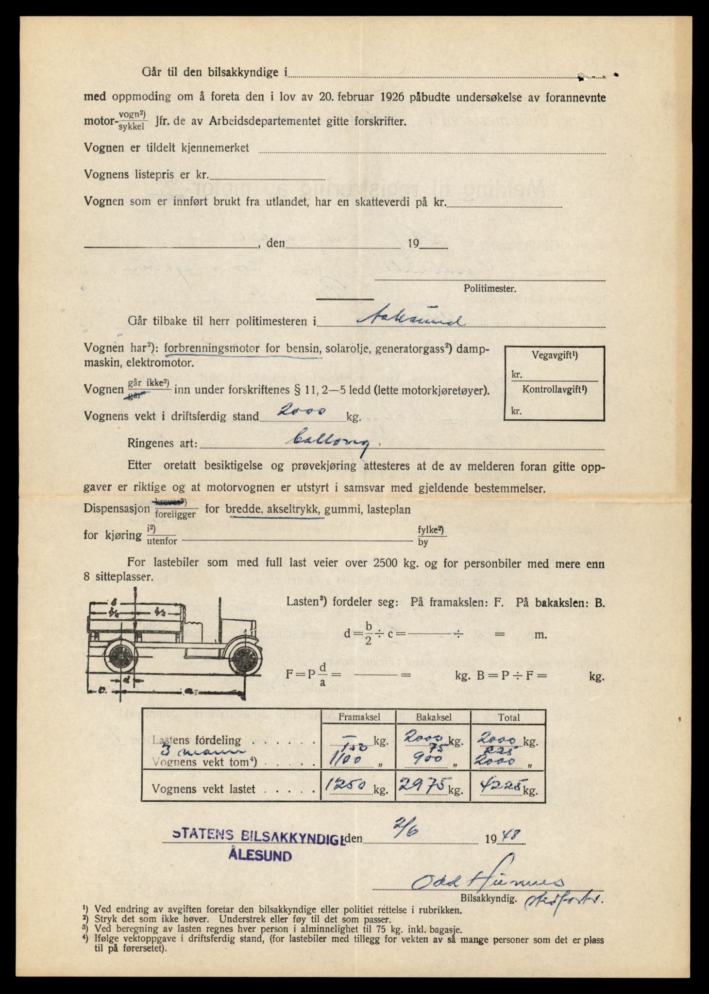 Møre og Romsdal vegkontor - Ålesund trafikkstasjon, AV/SAT-A-4099/F/Fe/L0034: Registreringskort for kjøretøy T 12500 - T 12652, 1927-1998, s. 1053