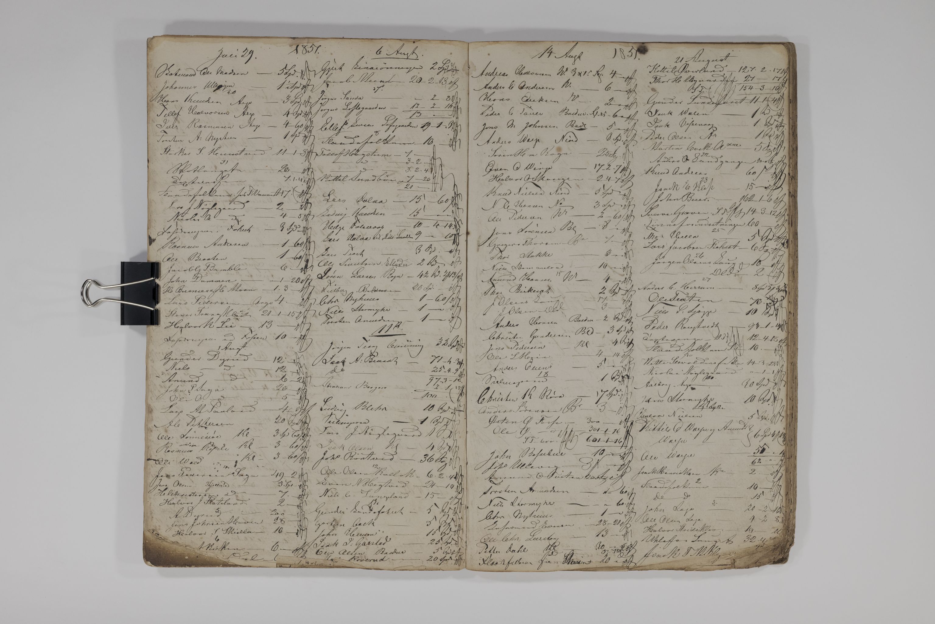 Blehr/ Kjellestad, TEMU/TGM-A-1212/R/Rc/L0005: Journal, 1851-1857, s. 6