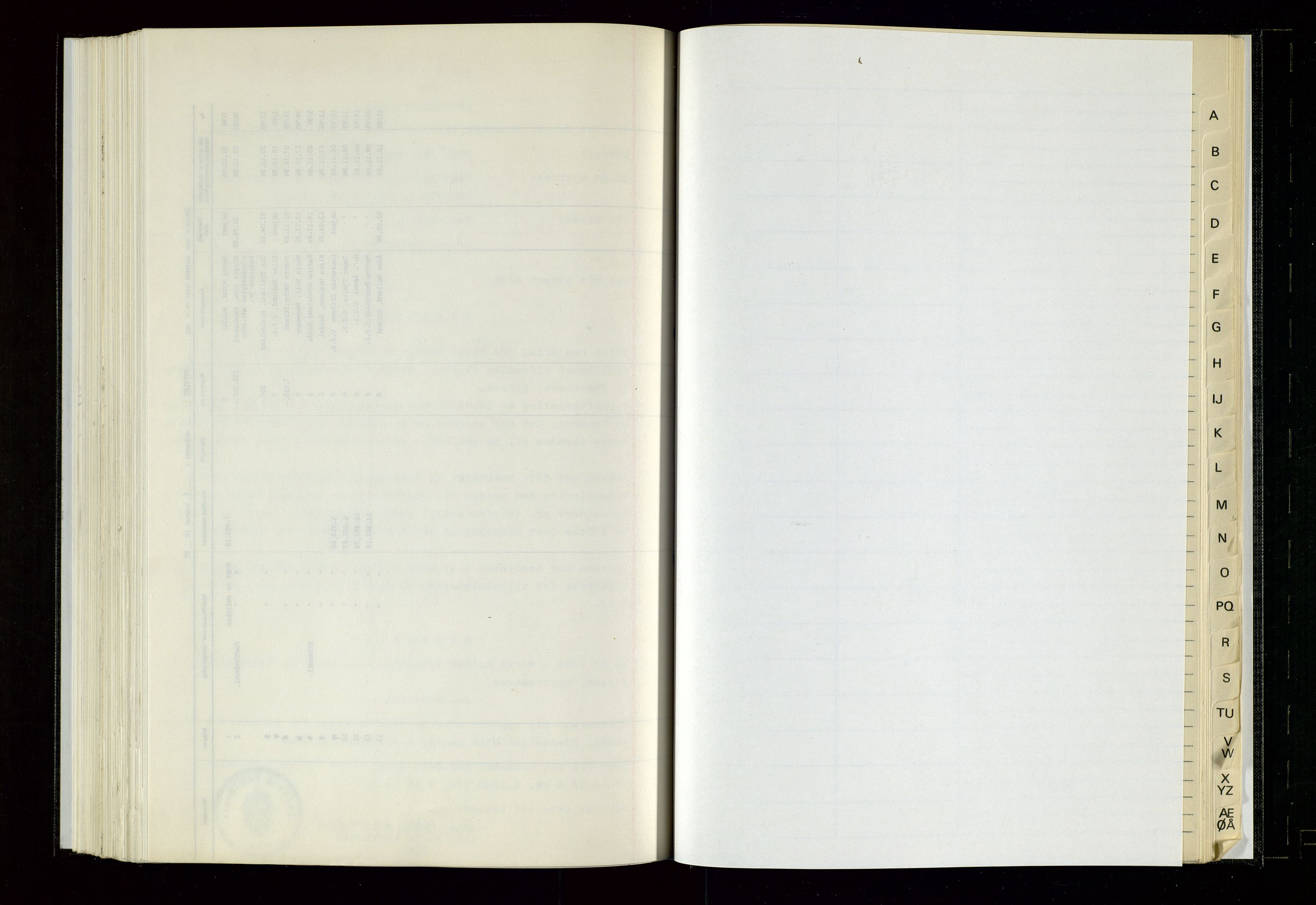 Ryfylke tingrett, AV/SAST-A-100055/002/H/Hg/L0031: Skifteutlodningsprotokoll, 1985-1986