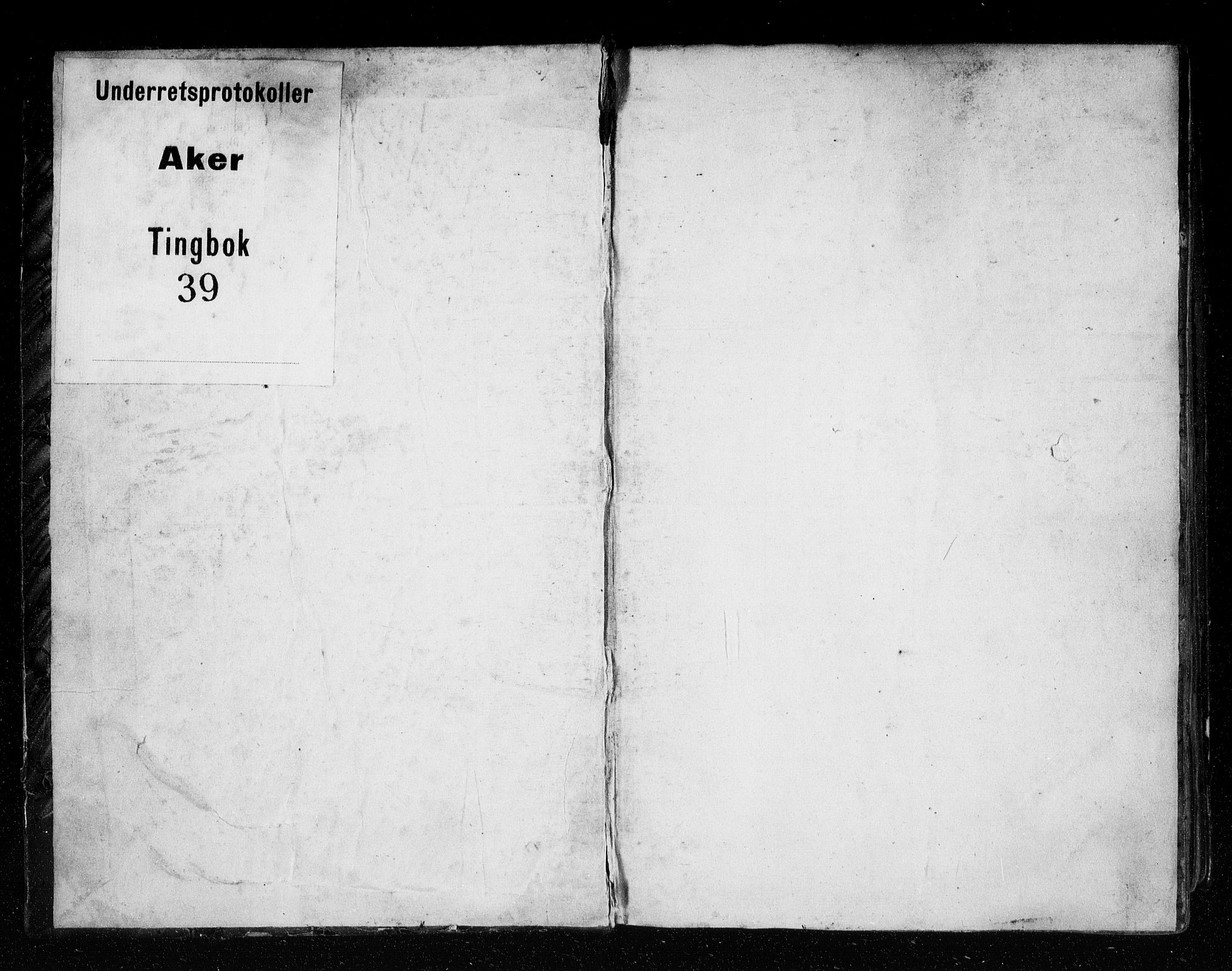 Aker sorenskriveri, SAO/A-10895/F/Fb/L0039: Tingbok, 1743-1748