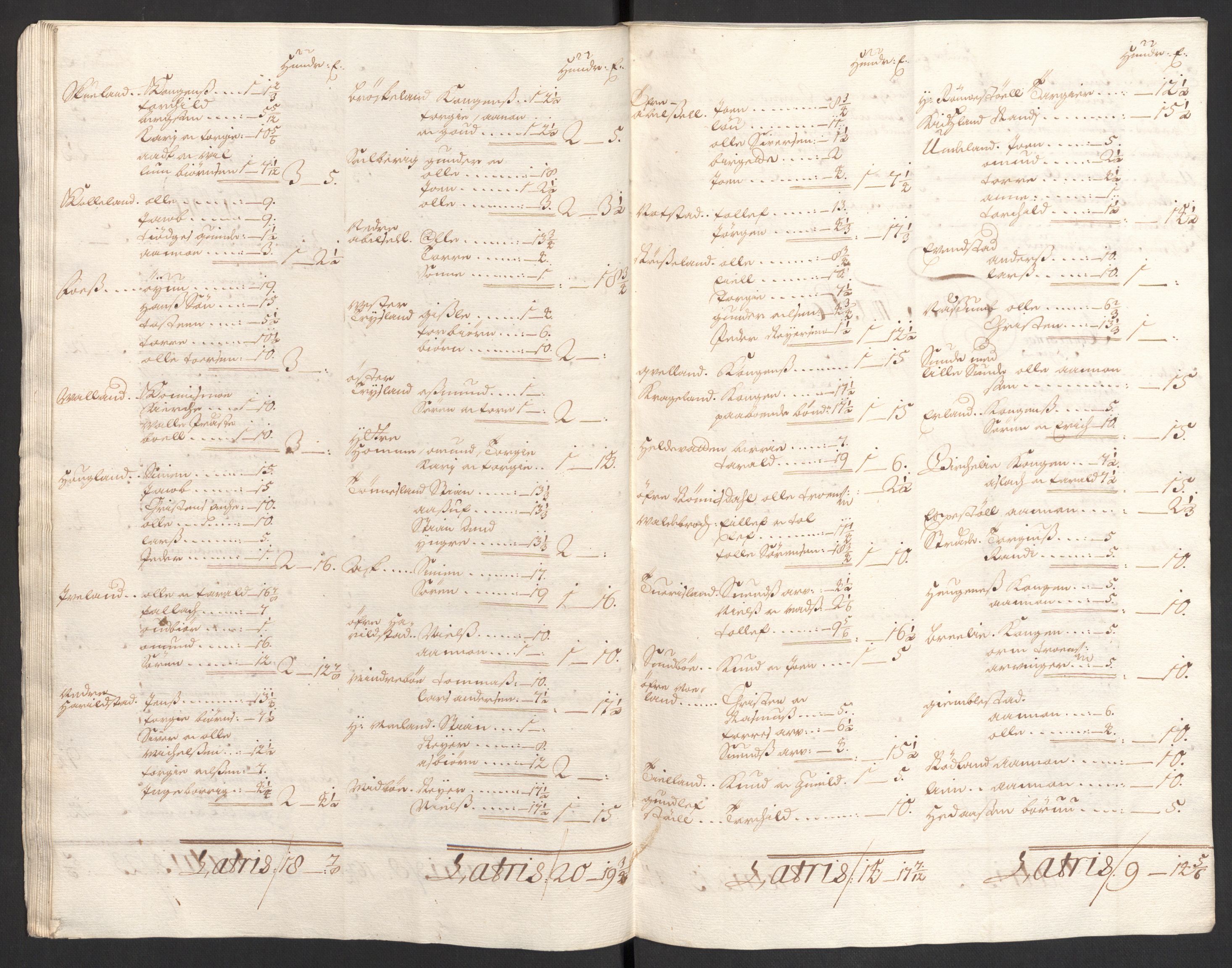 Rentekammeret inntil 1814, Reviderte regnskaper, Fogderegnskap, AV/RA-EA-4092/R43/L2547: Fogderegnskap Lista og Mandal, 1698-1699, s. 310