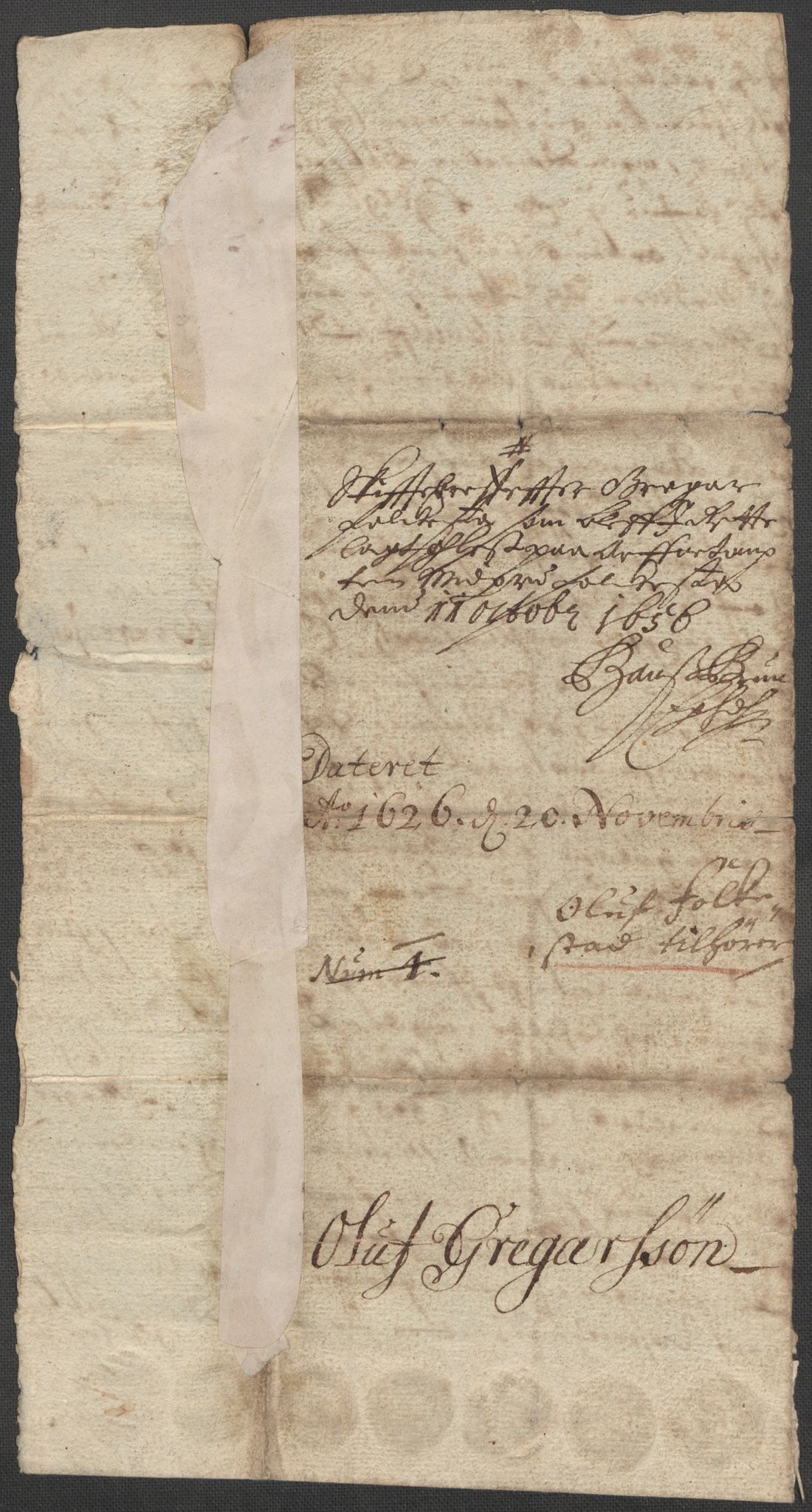 Riksarkivets diplomsamling, AV/RA-EA-5965/F15/L0028: Prestearkiv - Telemark, 1572-1769, s. 146