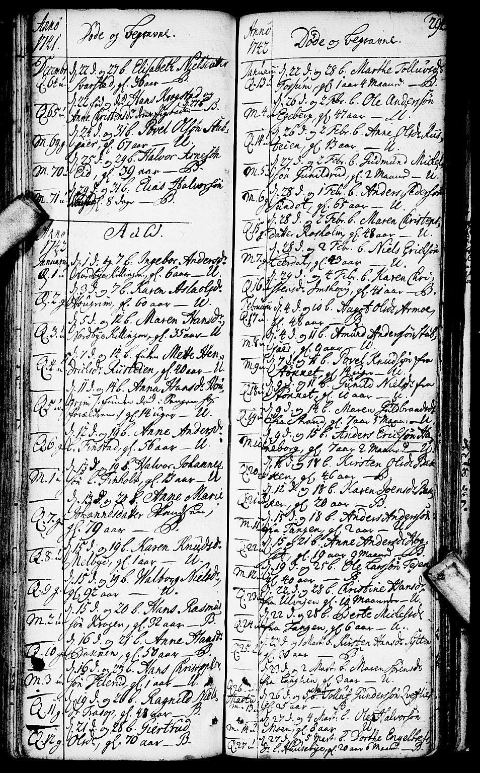 Aurskog prestekontor Kirkebøker, SAO/A-10304a/F/Fa/L0002: Ministerialbok nr. I 2, 1735-1766, s. 294