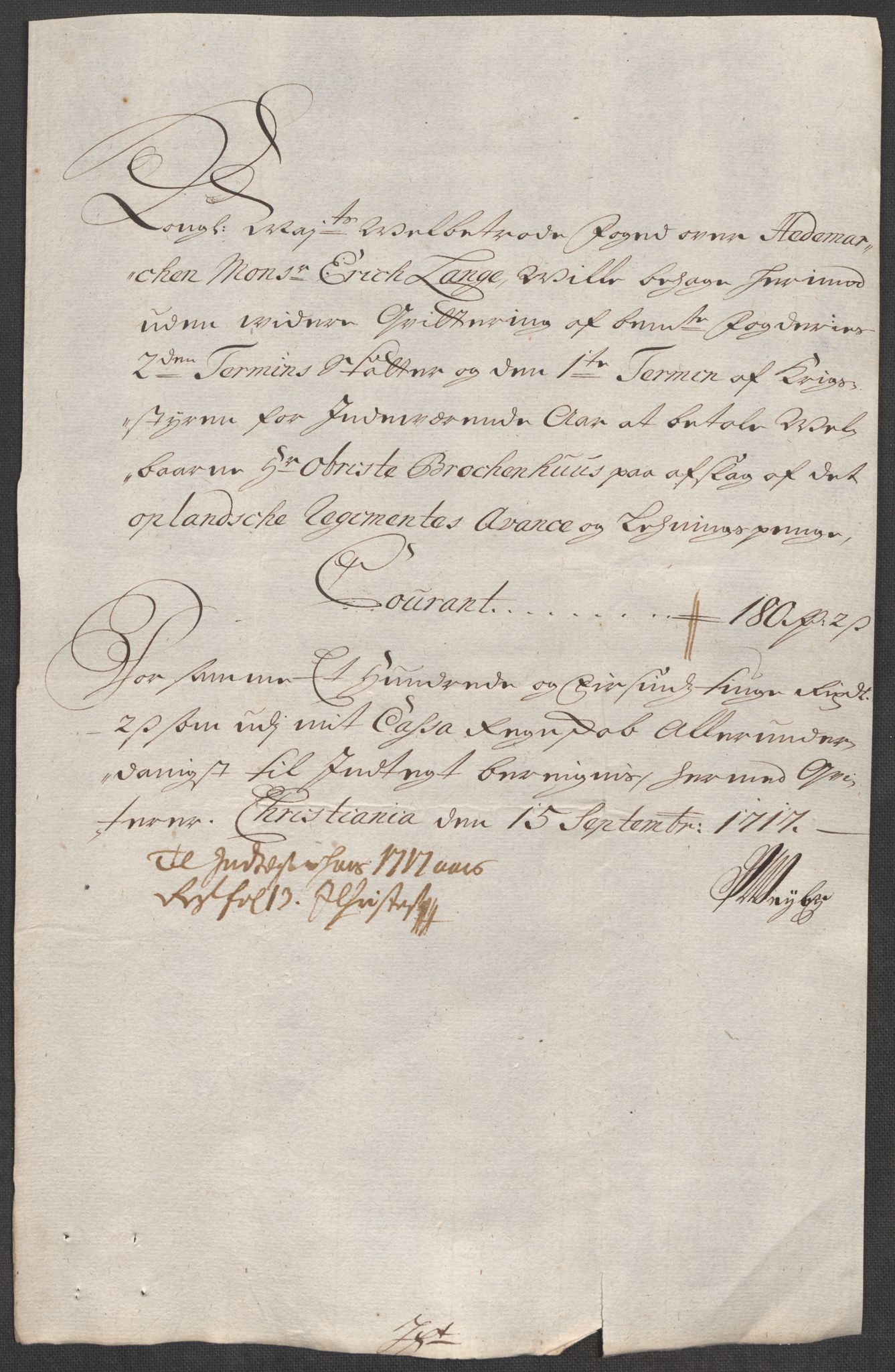 Rentekammeret inntil 1814, Reviderte regnskaper, Fogderegnskap, RA/EA-4092/R16/L1056: Fogderegnskap Hedmark, 1717, s. 406