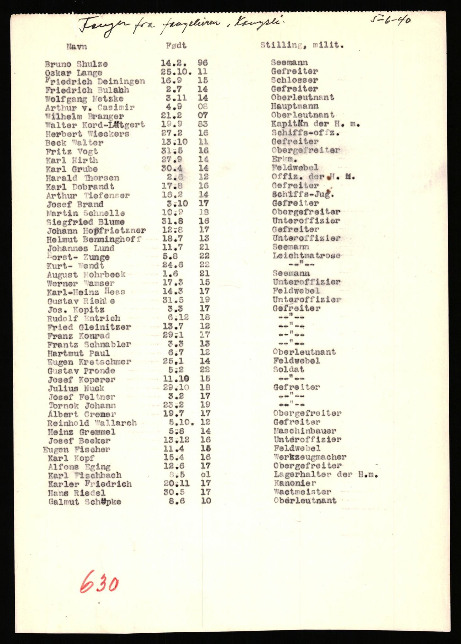 Forsvaret, Forsvarets krigshistoriske avdeling, AV/RA-RAFA-2017/Y/Yb/L0148: II-C-11-630-631  -  6. Divisjon, 1940-1964, s. 271