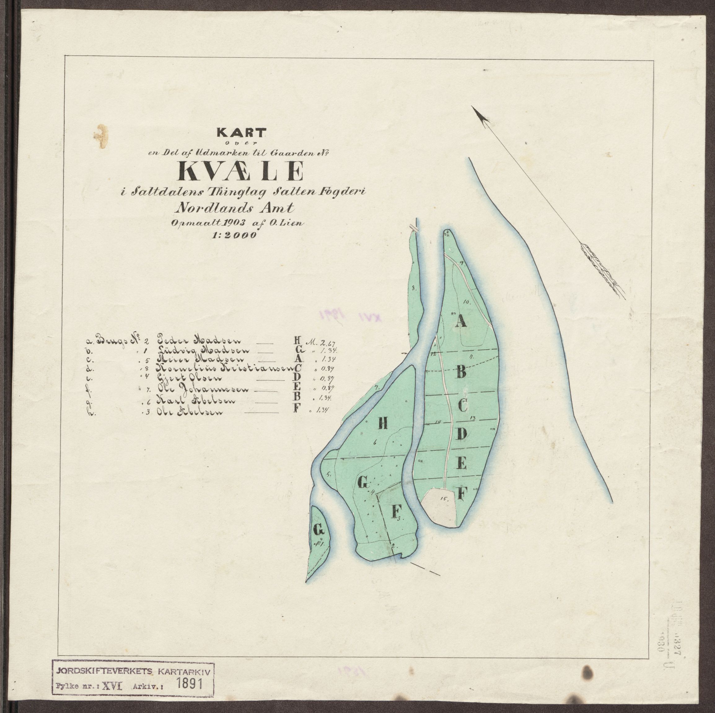 Jordskifteverkets kartarkiv, AV/RA-S-3929/T, 1859-1988, s. 2285