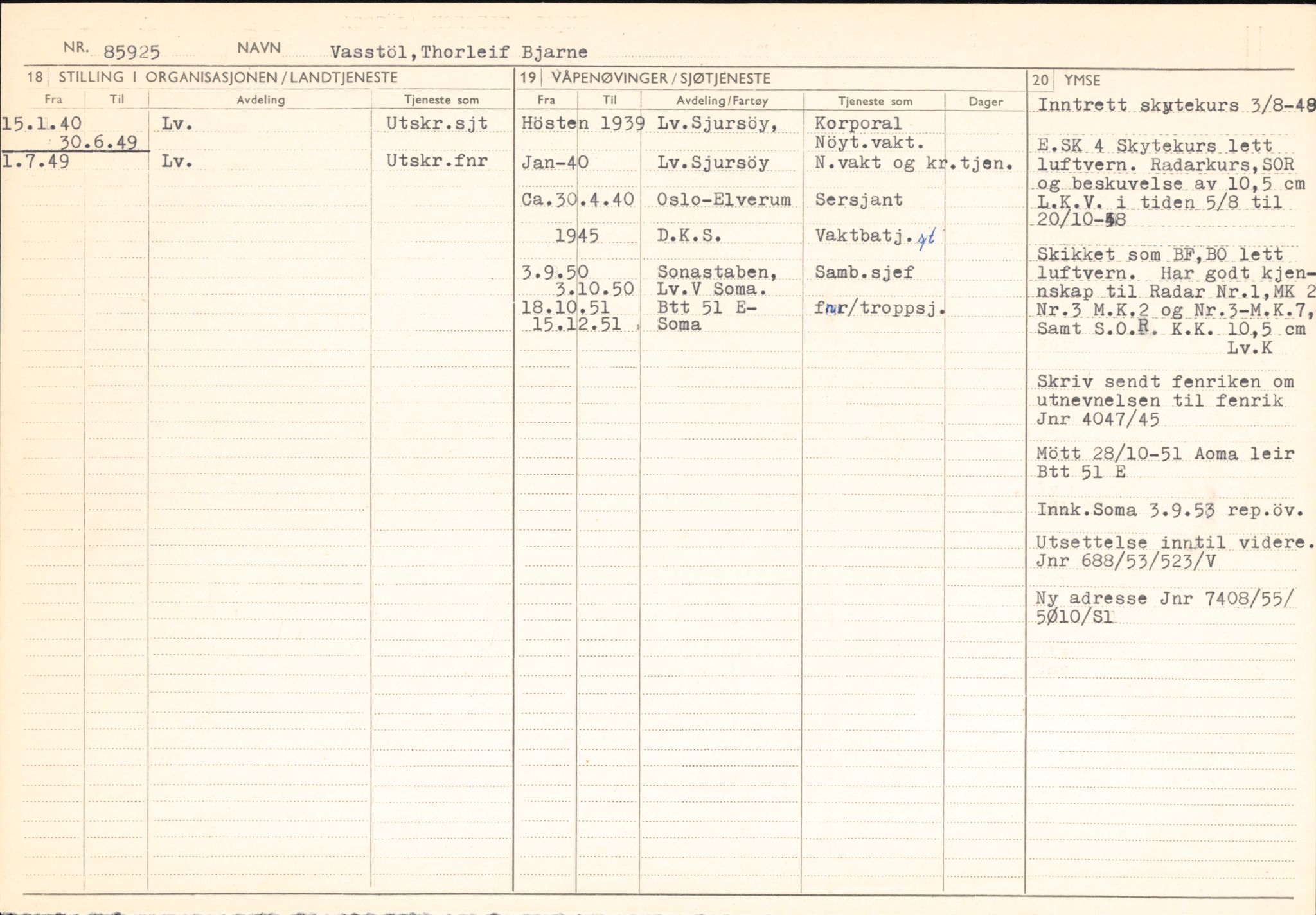 Forsvaret, Forsvarets overkommando/Luftforsvarsstaben, AV/RA-RAFA-4079/P/Pa/L0052: Personellpapirer, 1917, s. 429