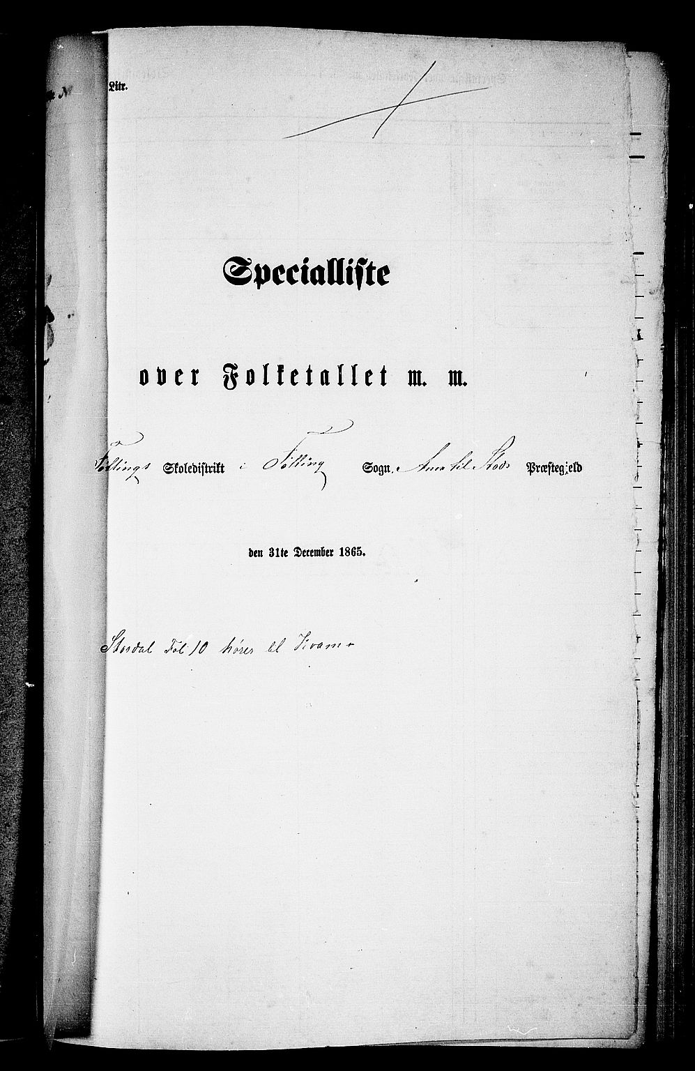RA, Folketelling 1865 for 1734P Stod prestegjeld, 1865, s. 148