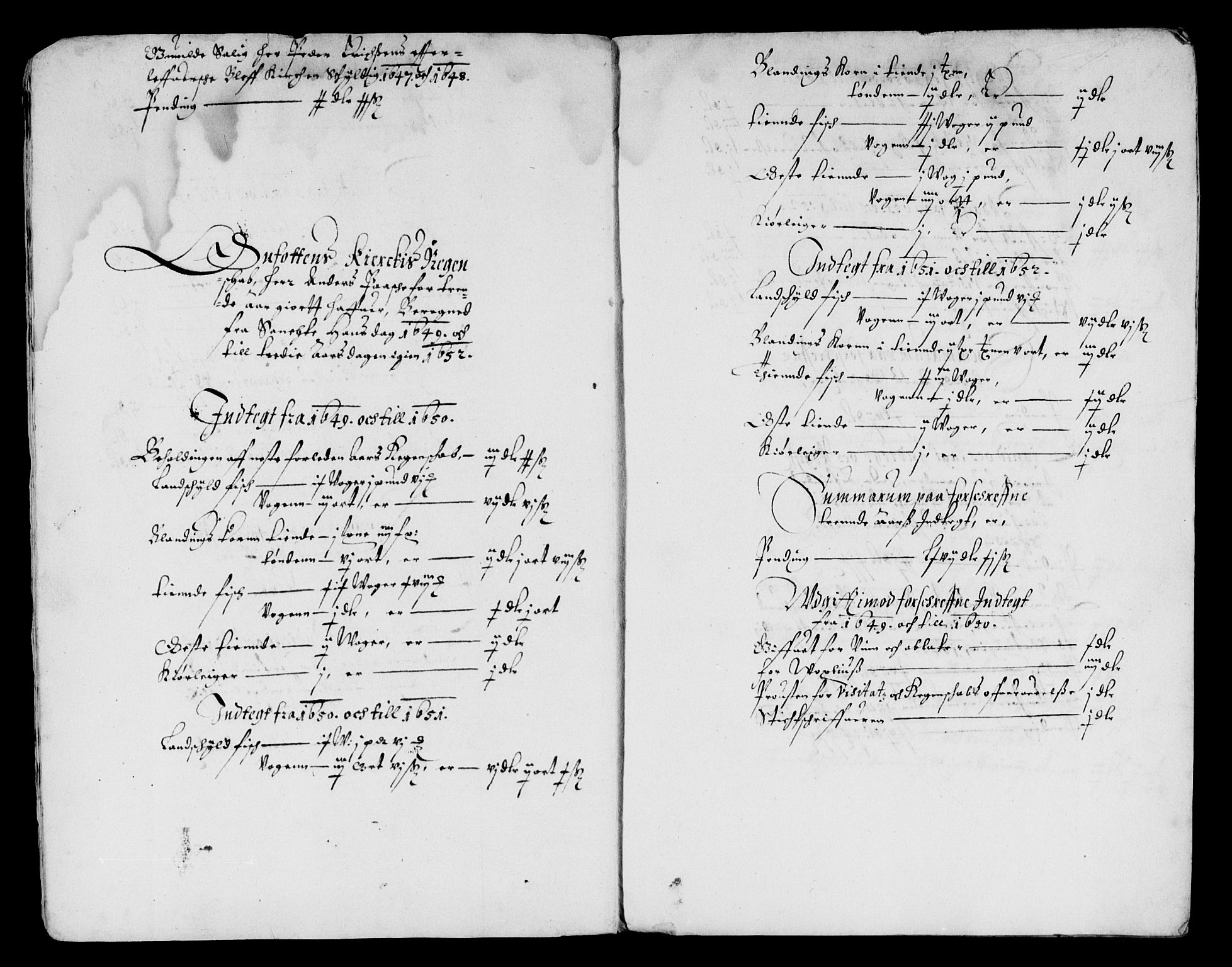 Rentekammeret inntil 1814, Reviderte regnskaper, Lensregnskaper, AV/RA-EA-5023/R/Rb/Rbz/L0037: Nordlandenes len, 1648-1655