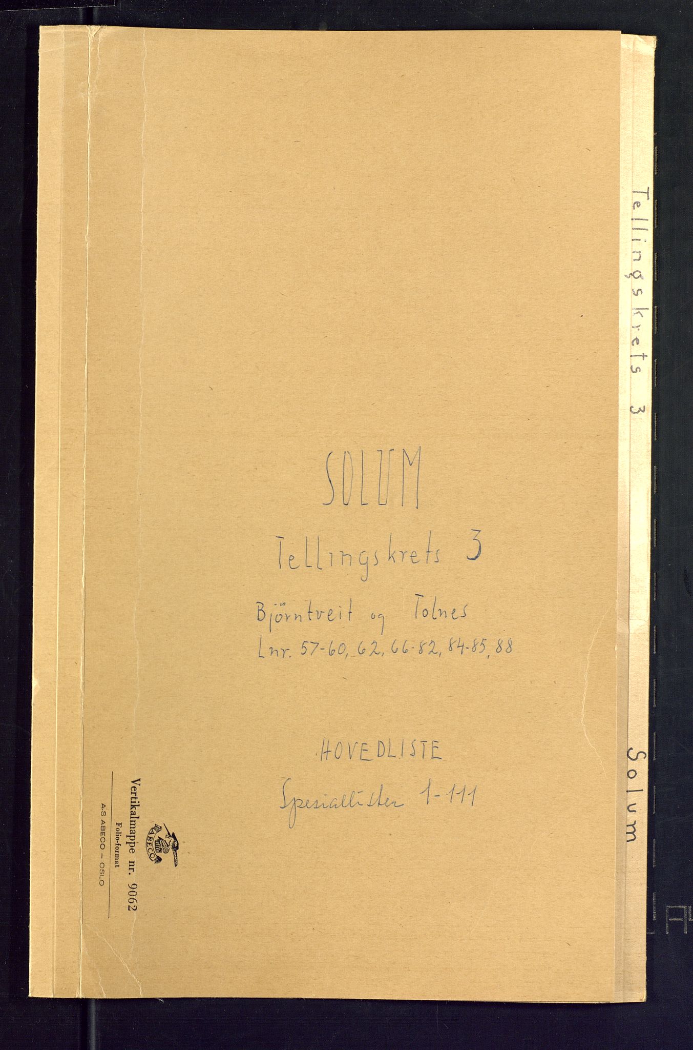 SAKO, Folketelling 1875 for 0818P Solum prestegjeld, 1875, s. 12