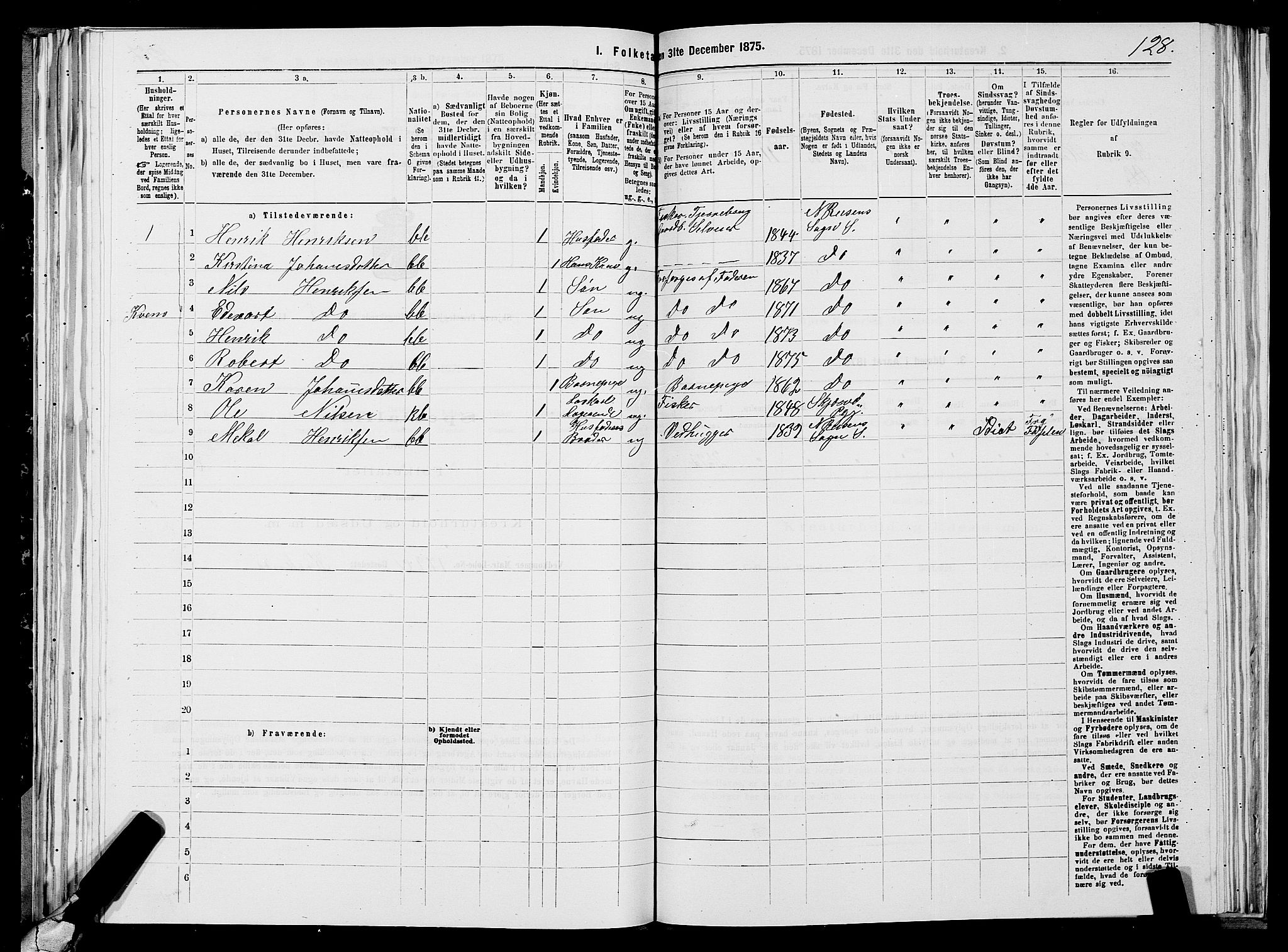 SATØ, Folketelling 1875 for 1941P Skjervøy prestegjeld, 1875, s. 4128