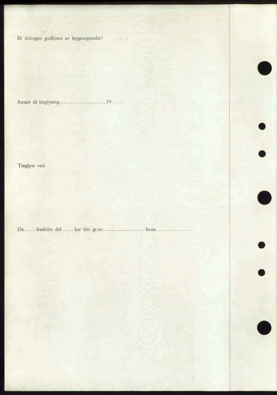 Nordre Sunnmøre sorenskriveri, AV/SAT-A-0006/1/2/2C/2Ca: Pantebok nr. A32, 1949-1949, Dagboknr: 2579/1949