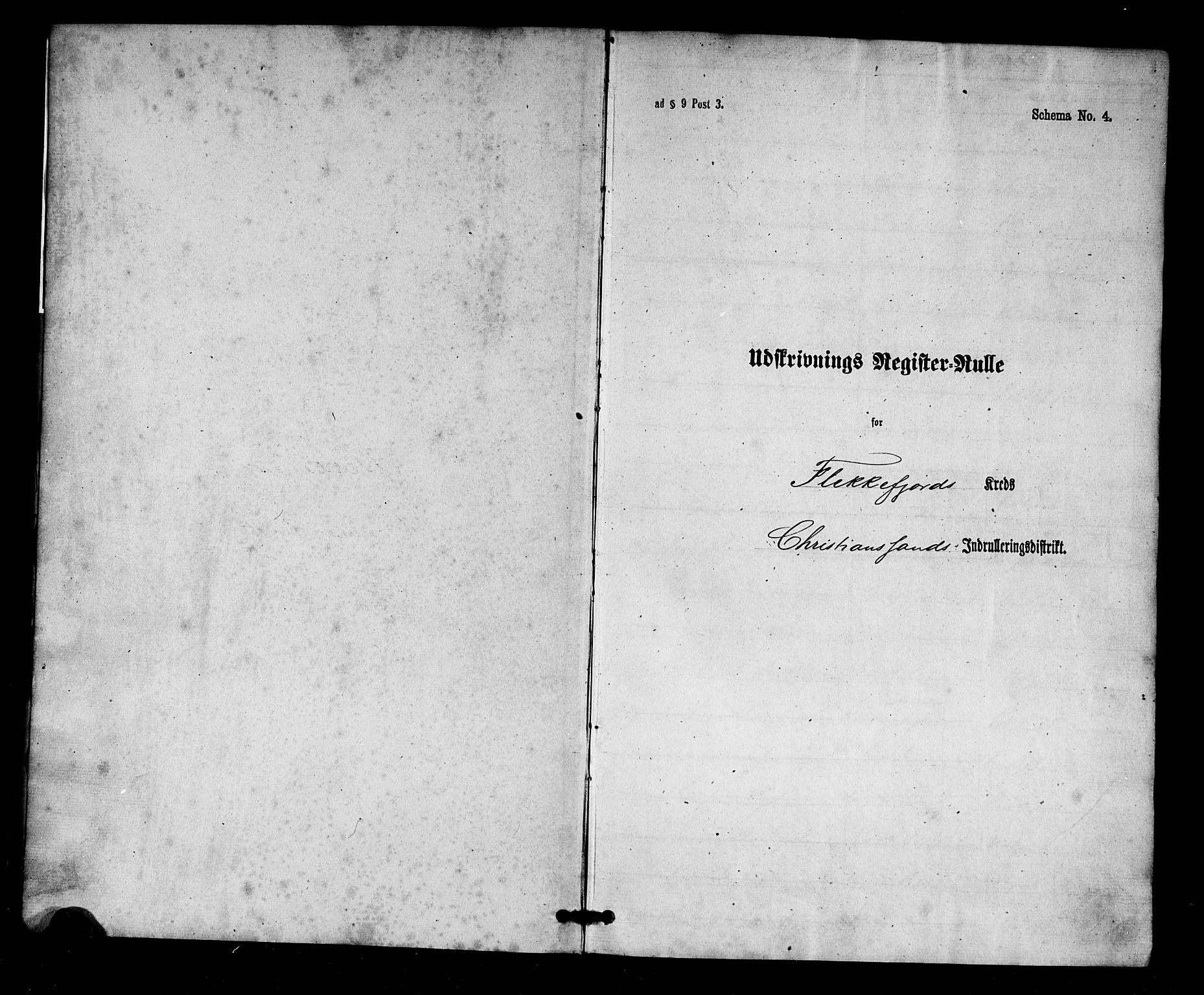 Flekkefjord mønstringskrets, SAK/2031-0018/F/Ff/L0001: Utskrivningsregisterrulle, nr som i hovedrulle, N-10, 1860-1900, s. 2