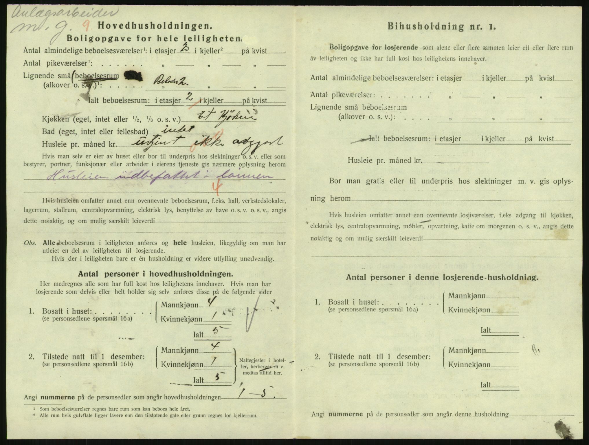 SAH, Folketelling 1920 for 0501 Lillehammer kjøpstad, 1920, s. 2559