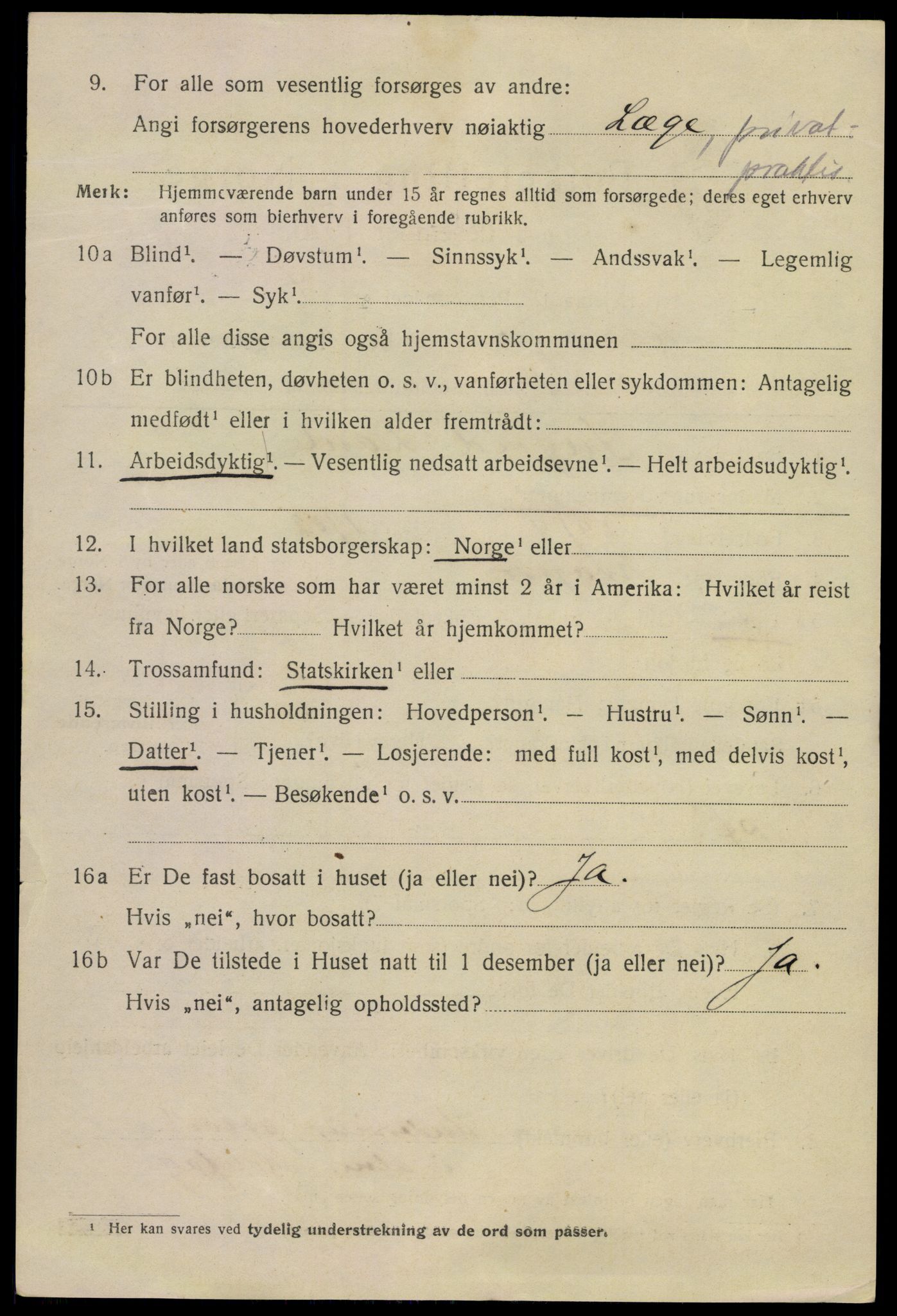 SAKO, Folketelling 1920 for 0801 Kragerø kjøpstad, 1920, s. 5366