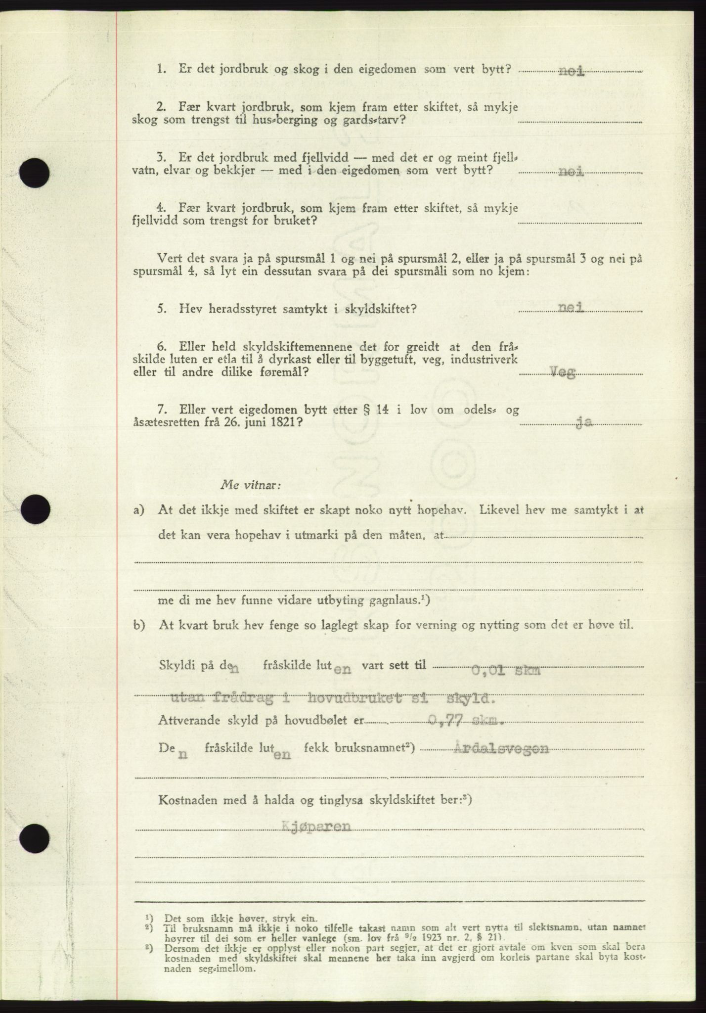 Søre Sunnmøre sorenskriveri, AV/SAT-A-4122/1/2/2C/L0092: Pantebok nr. 18A, 1952-1952, Dagboknr: 827/1952